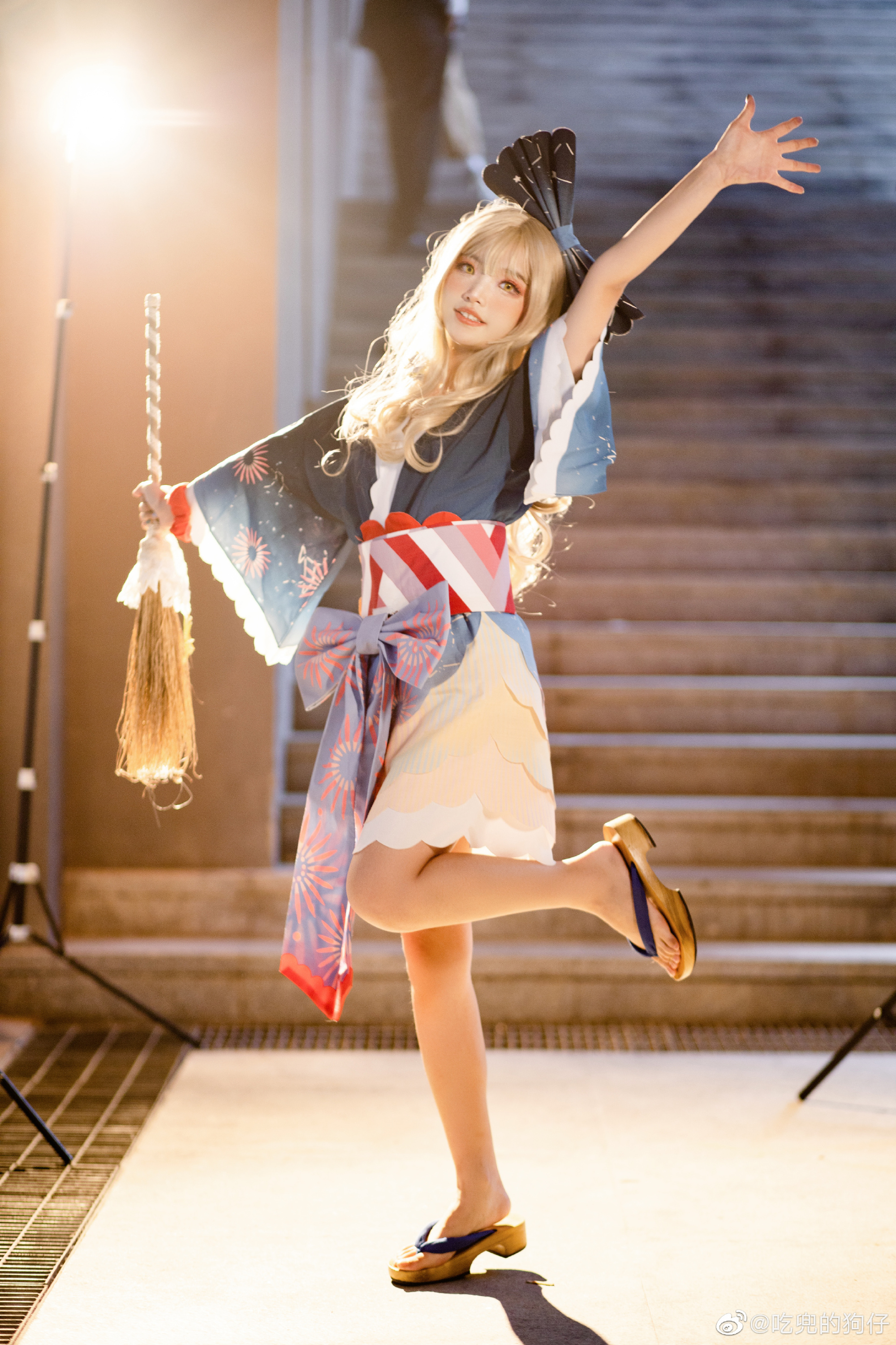 【COS】东方PROJECT  碎华变魔理沙@啊然酱会改名字了 ​​​ COSPLAY-第9张