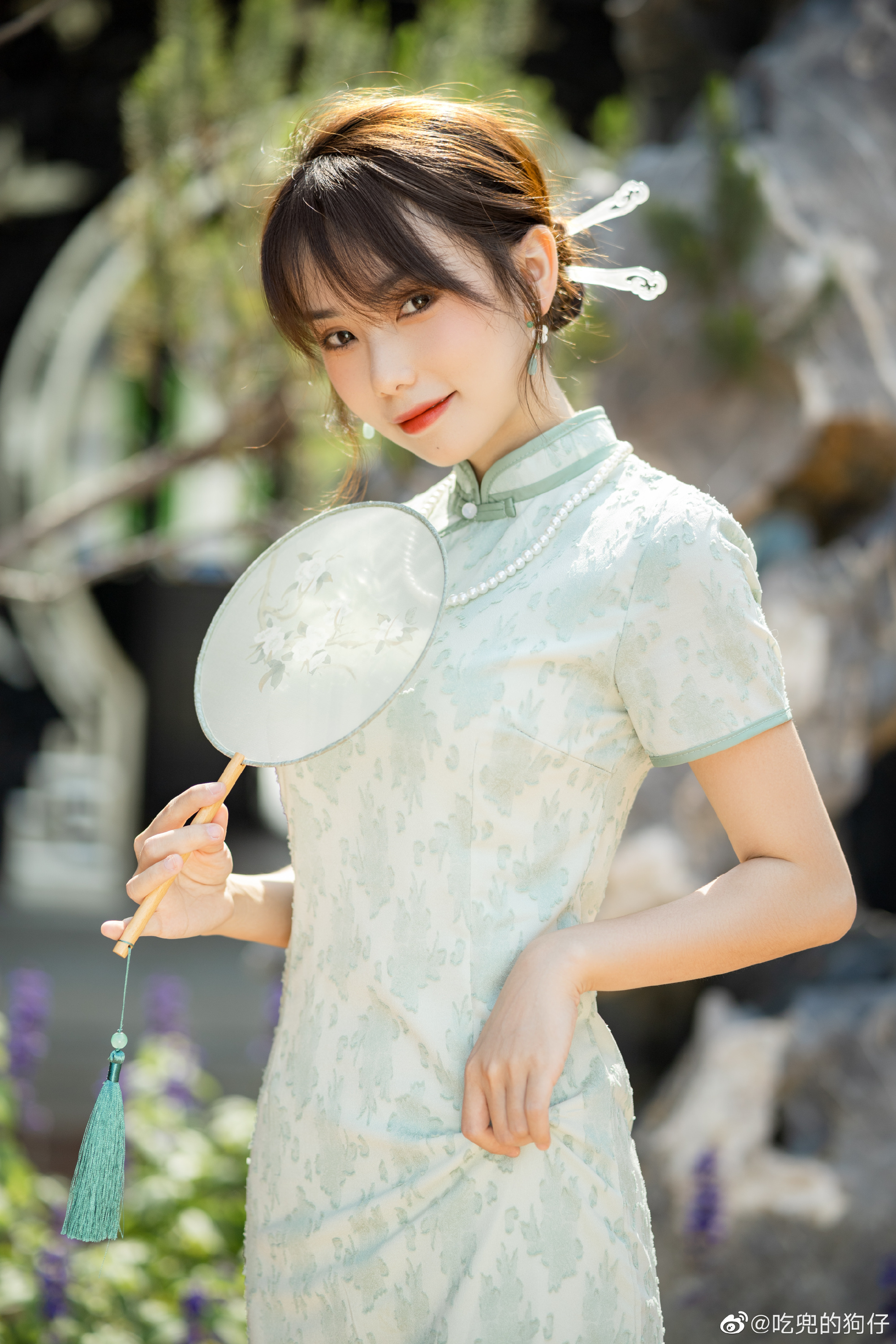 【COS正片】即便是紧紧拥抱，也不会刺伤你的。少女前线  九五式·洋桔梗与她的季节@COSer美绪_Mio COSPLAY-第11张