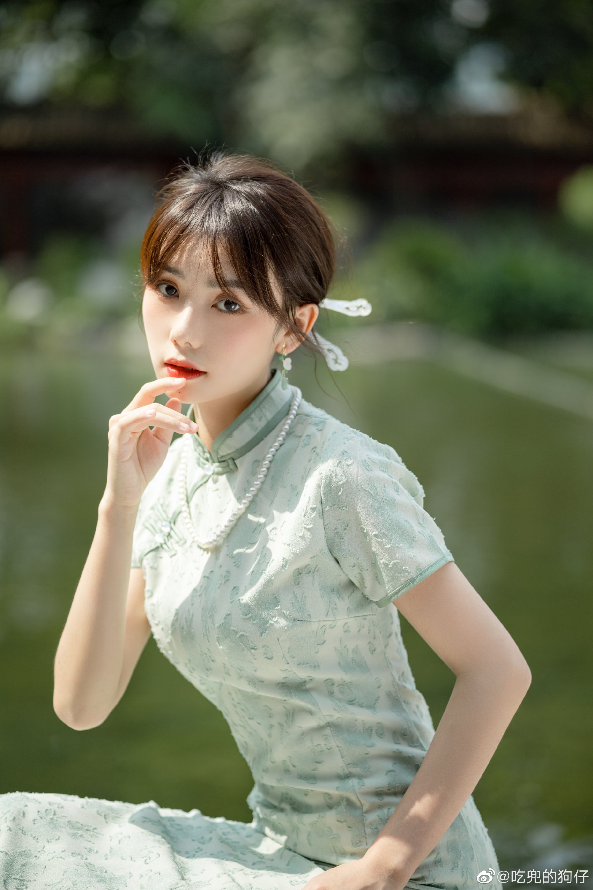 【COS正片】即便是紧紧拥抱，也不会刺伤你的。少女前线  九五式·洋桔梗与她的季节@COSer美绪_Mio COSPLAY-第13张