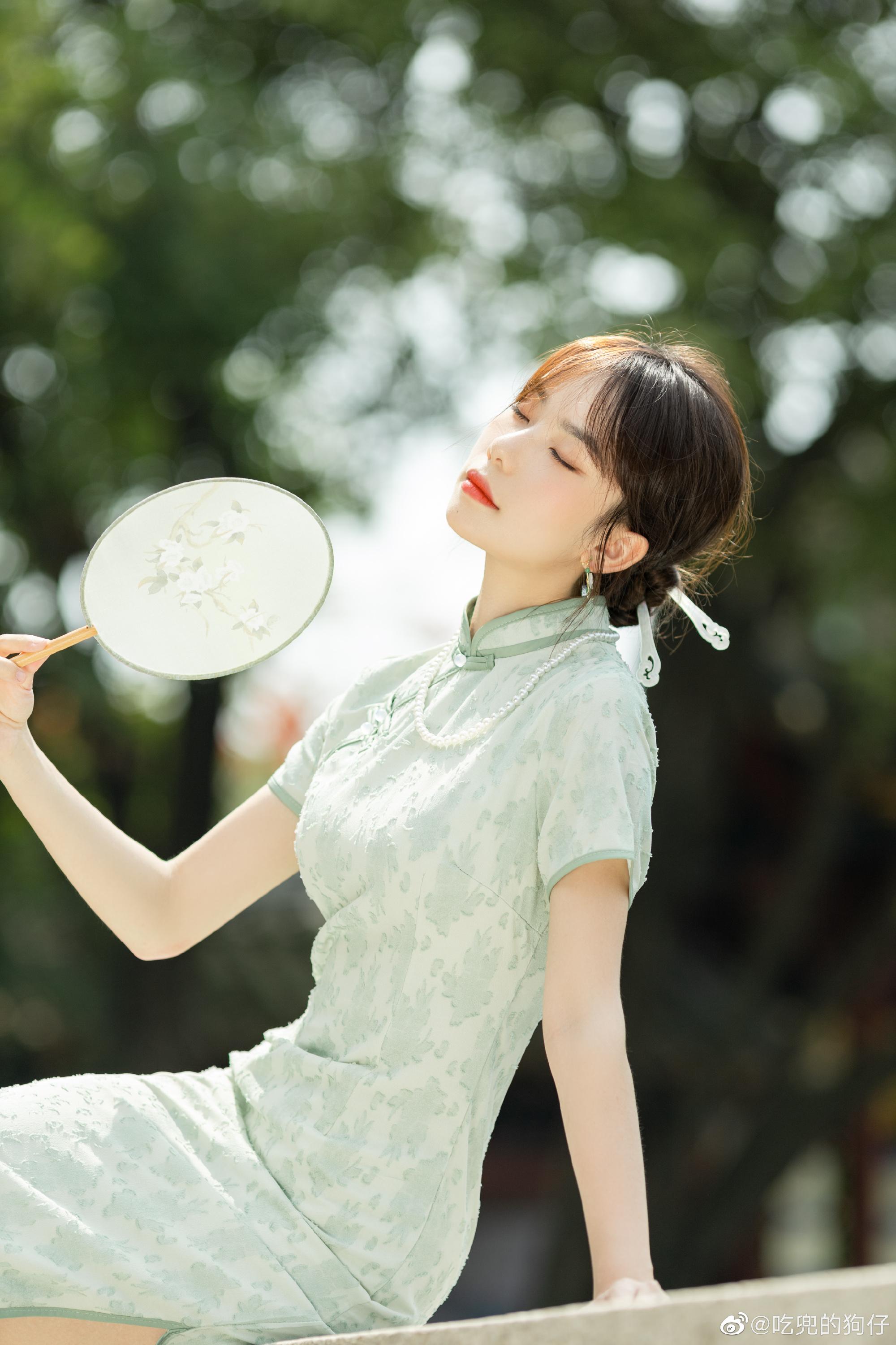 【COS正片】即便是紧紧拥抱，也不会刺伤你的。少女前线  九五式·洋桔梗与她的季节@COSer美绪_Mio COSPLAY-第16张