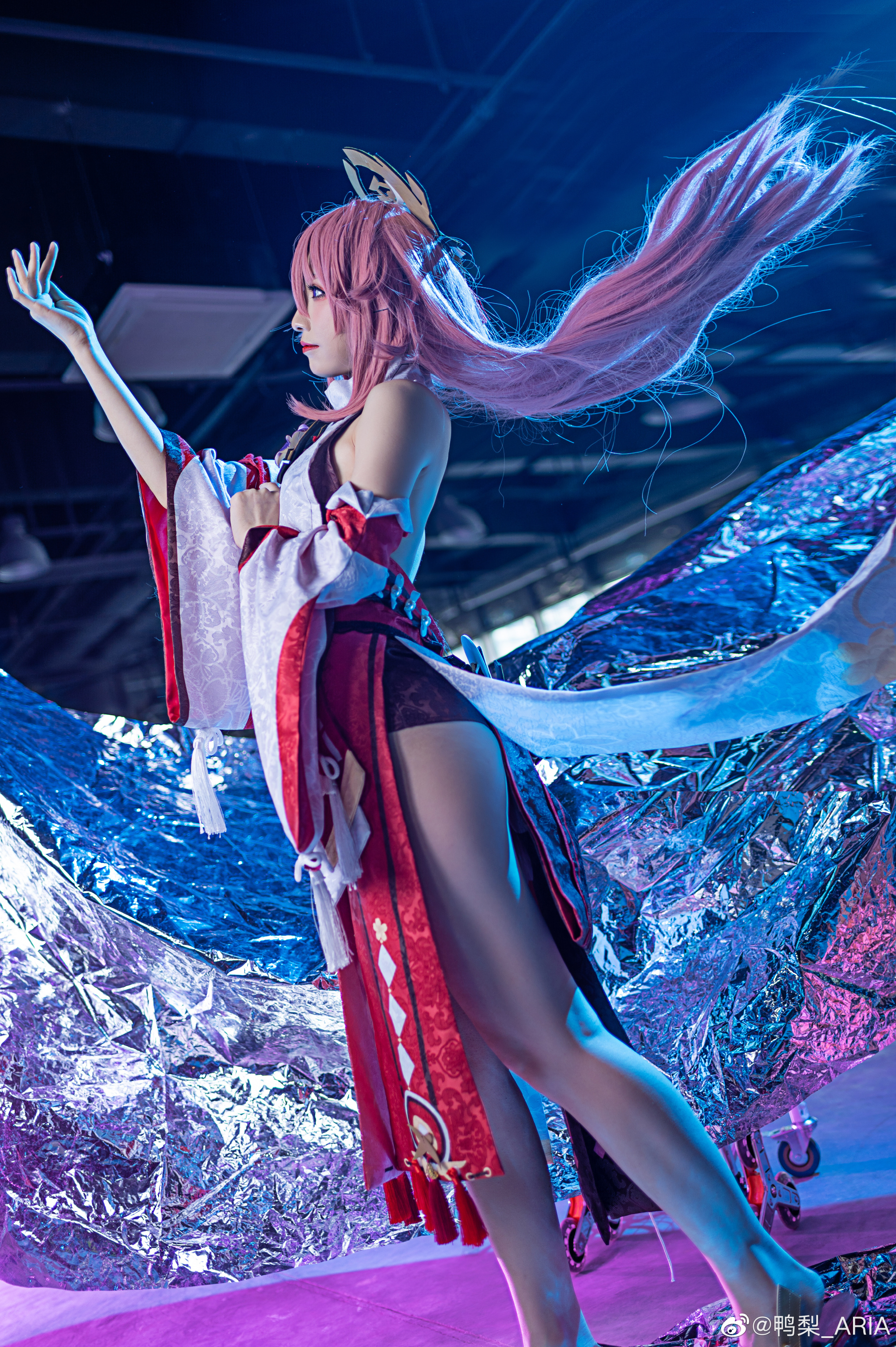 『屑狐狸?』 原神 八重神子@coser衣衣 @桃濑衣衣呀 COSPLAY-第5张