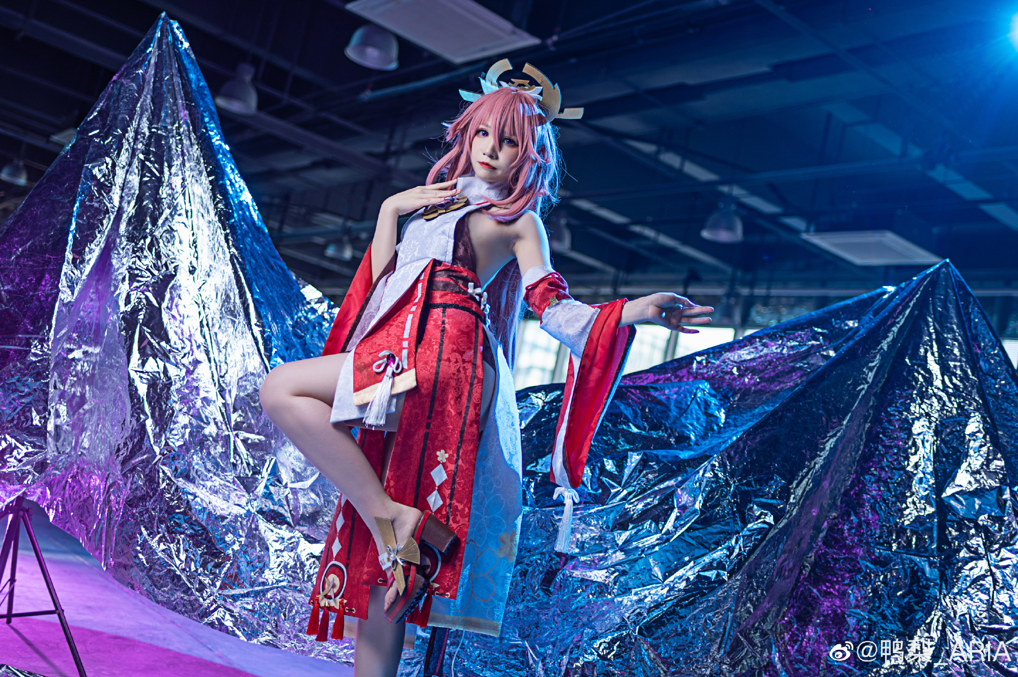 『屑狐狸?』 原神 八重神子@coser衣衣 @桃濑衣衣呀 COSPLAY-第2张