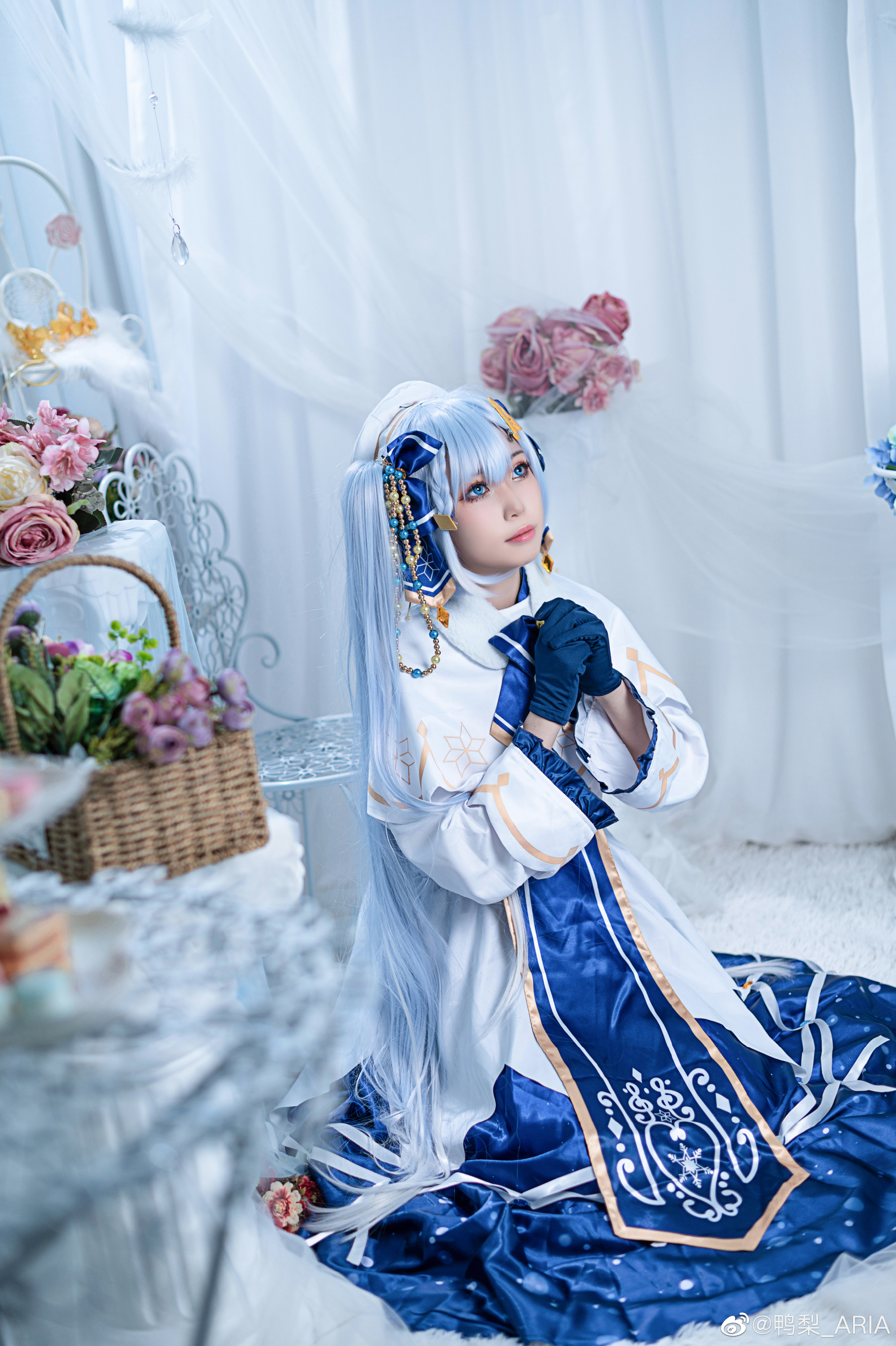 [COS]雪ミク 初音未来 miku@玫玖0v0 COSPLAY-第6张