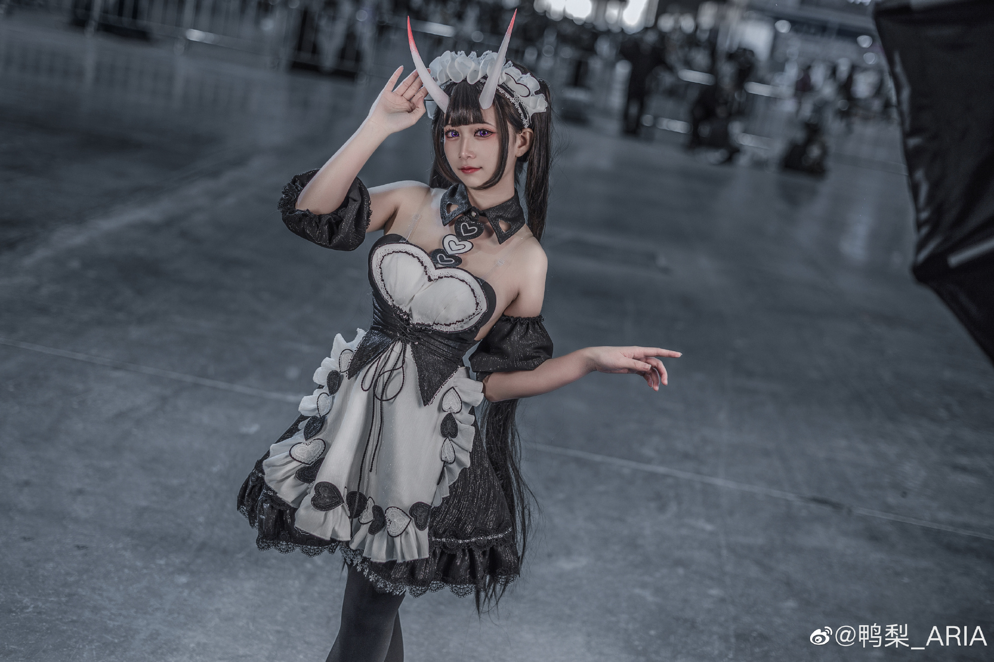 【COS】需要少冰吗 碧蓝航线 能代女仆@鸭梨_ARIA COSPLAY-第3张