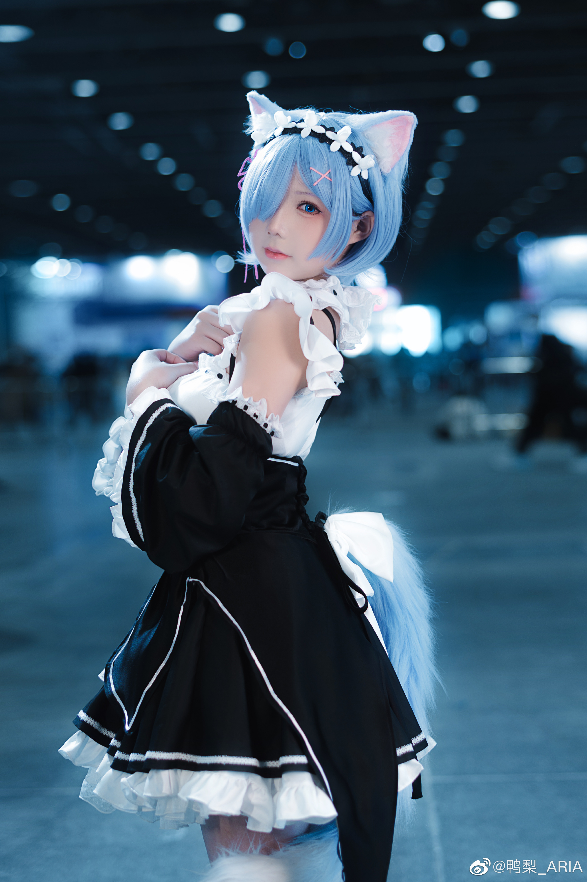 【COS】放弃很简单,但是不适合昴。 Re:从零开始的异世界生活 蕾姆@喵酱mmiao COSPLAY-第1张