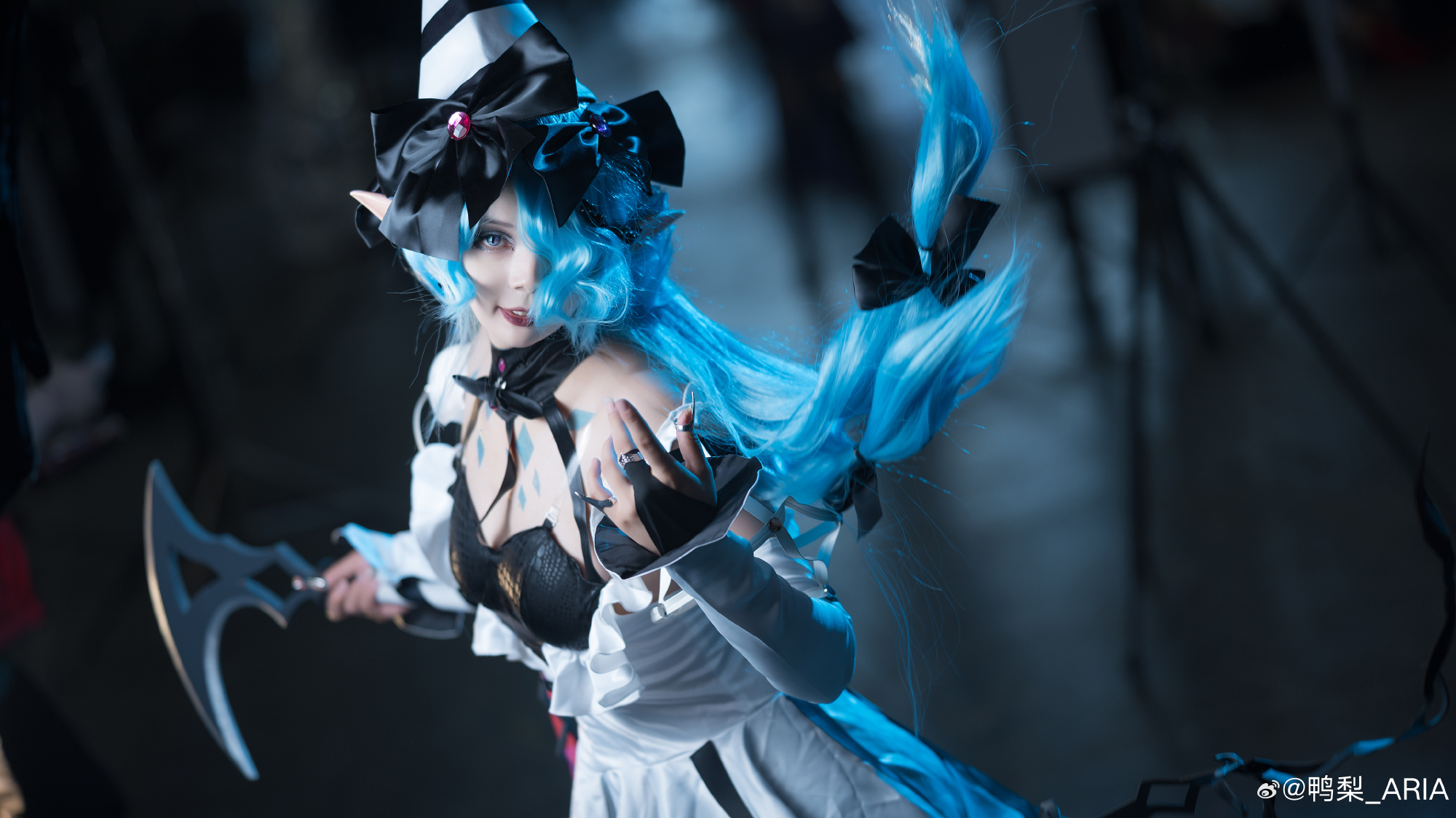 cosplay 今天的演出马上开始，请尽情欢笑吧 无期迷途 娜恰@鸭梨_ARIA COSPLAY-第9张