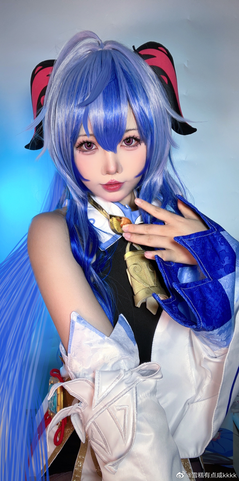 永远爱咱们兢兢业业工作的椰羊? 原神 甘雨@雪糕有点咸kkkk COSPLAY-第5张