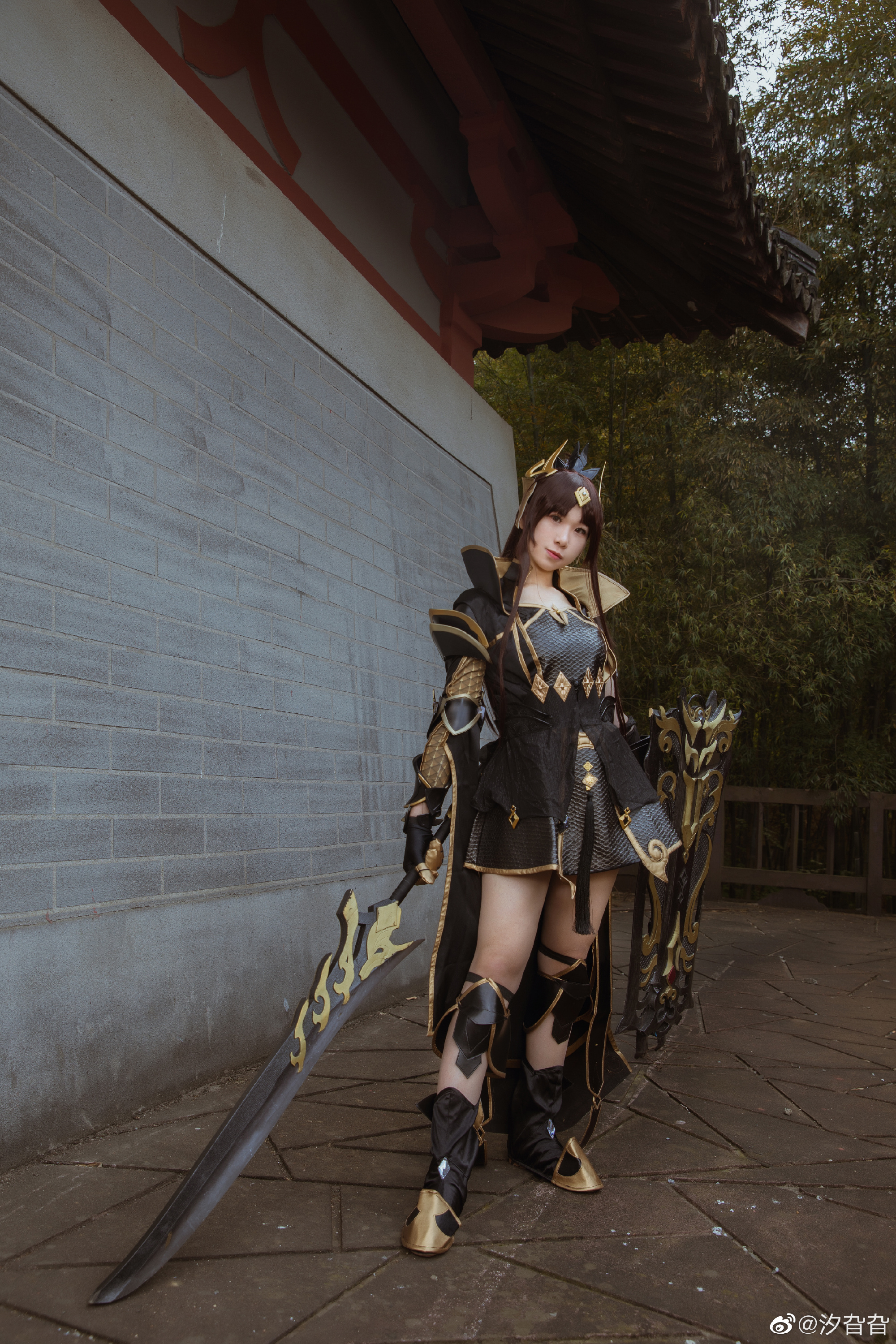 【COS】凡因私欲叛国、背信、不义、害民者，皆为苍云锋刃所向 剑网三 盾萝@汐旮旮 COSPLAY-第6张