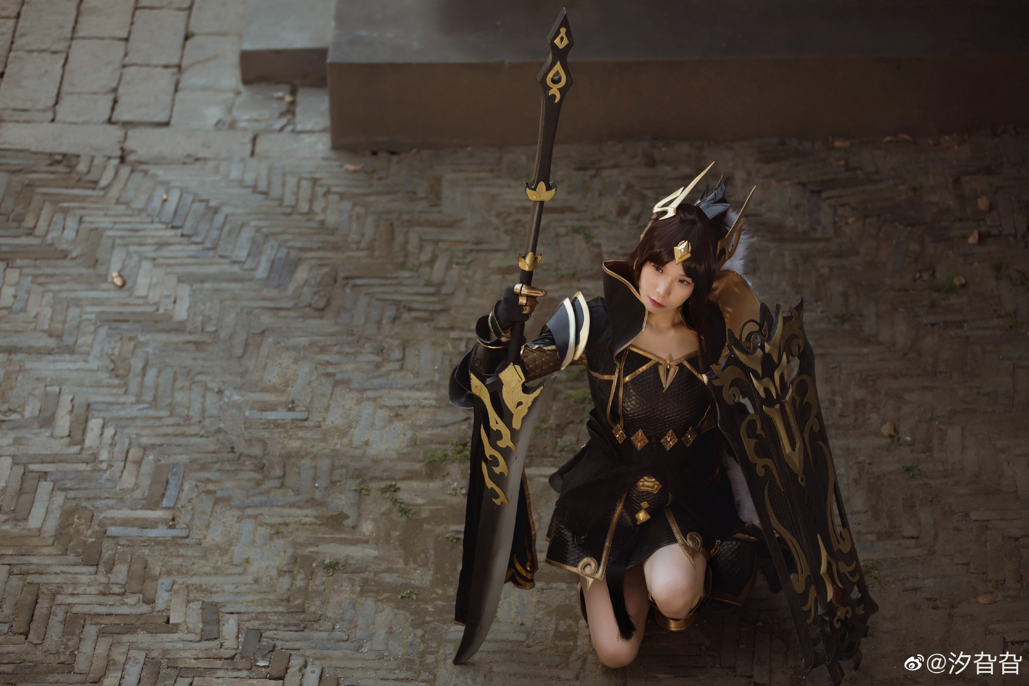 【COS】凡因私欲叛国、背信、不义、害民者，皆为苍云锋刃所向 剑网三 盾萝@汐旮旮 COSPLAY-第7张