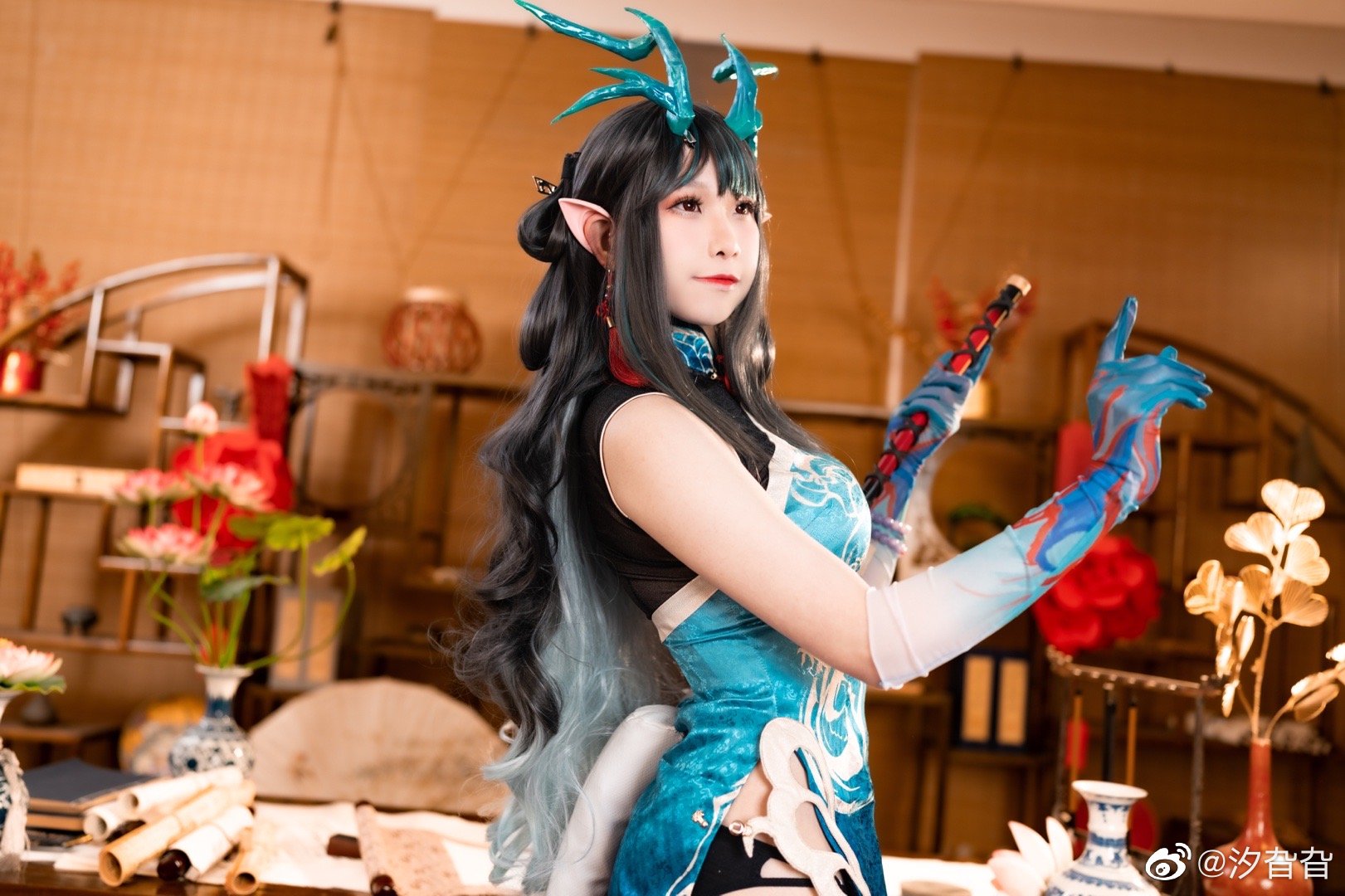明日方舟cos 夕@汐旮旮 COSPLAY-第8张