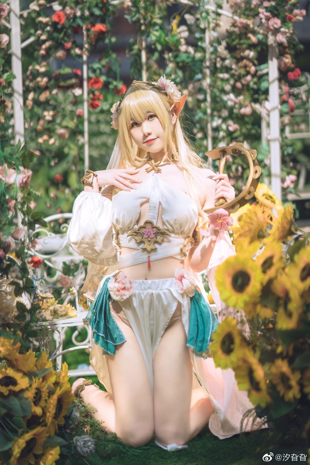 VERTEX 精灵村 第十村人 エーファ Anmi 精灵村@汐旮旮 COSPLAY-第7张