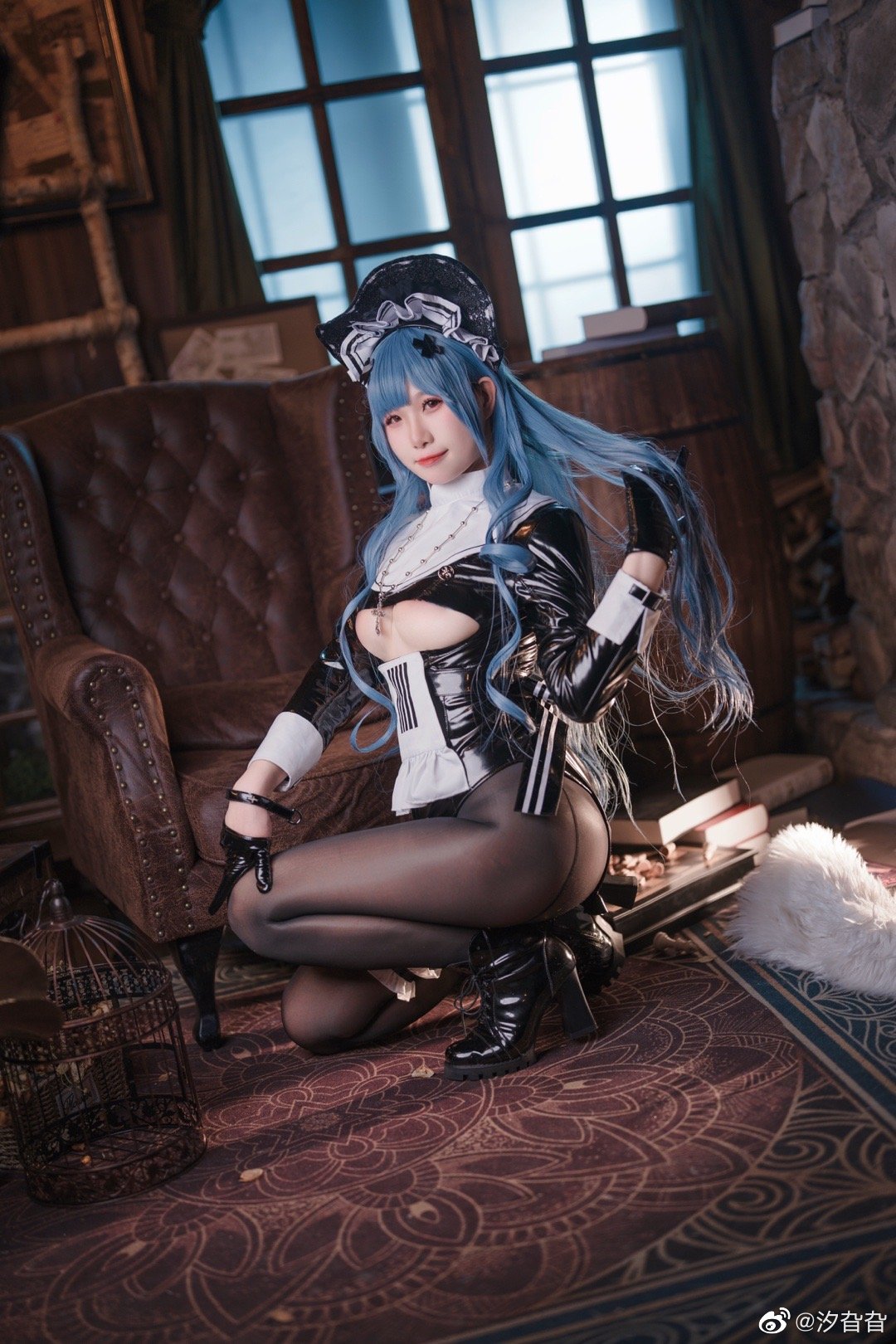 要我当你的女仆？嗯哼 碧蓝航线 马可波罗 女仆装@汐旮旮 COSPLAY-第11张