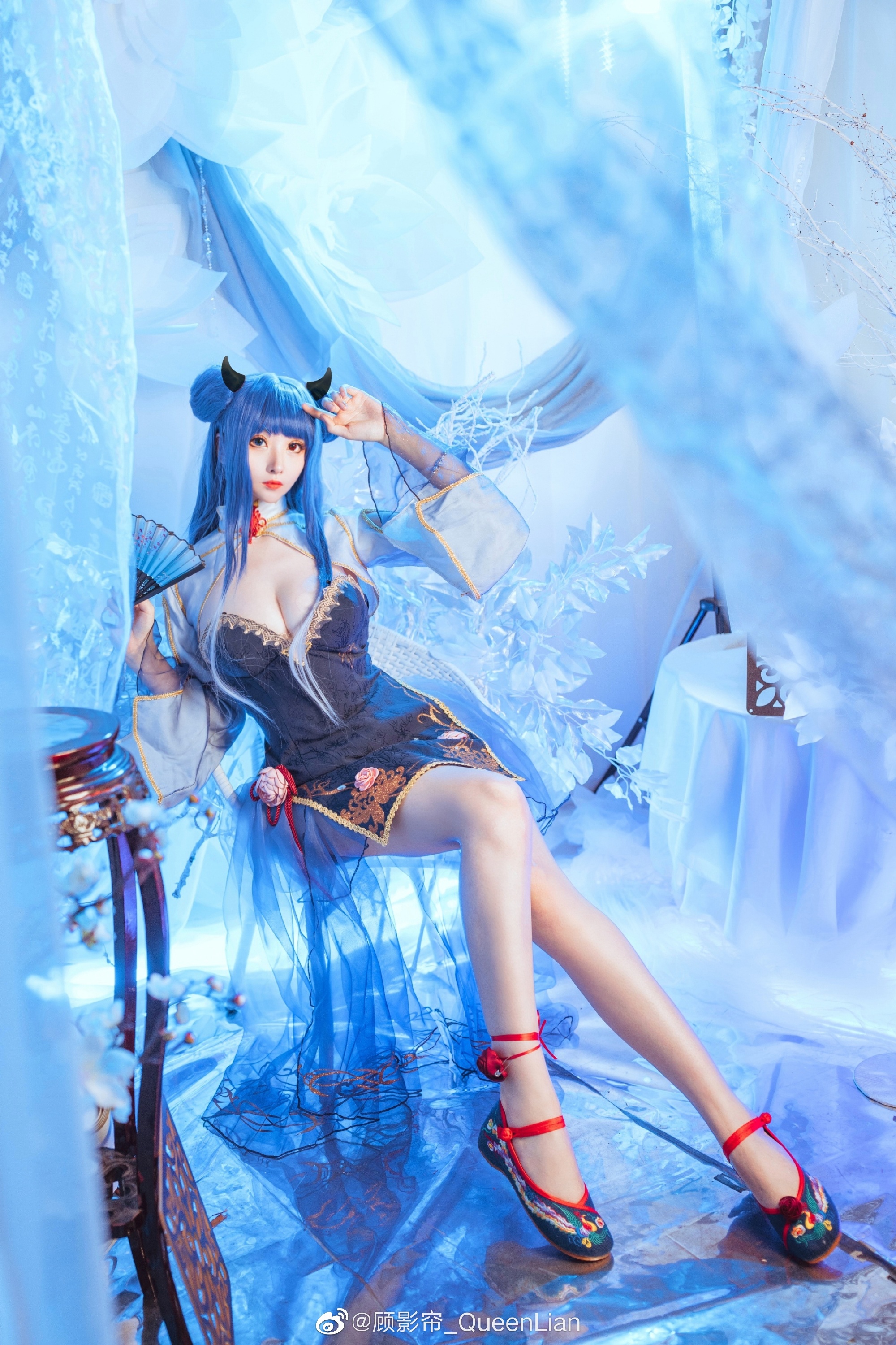 【COS】到这个时节，天气已经没有那么寒冷了，再过不久，春天就要来了 碧蓝航线 峦/伊吹@顾影帘_QueenLian COSPLAY-第7张