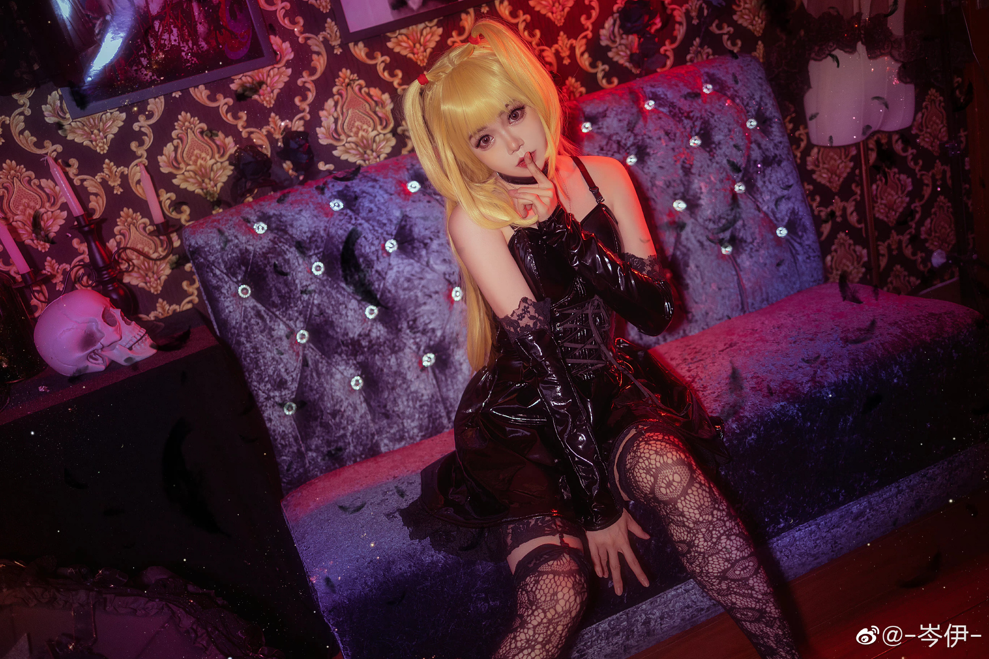 【COS】当做是角色性格的创作，求勿喷。 死亡笔记 弥海砂@-岑伊- COSPLAY-第2张