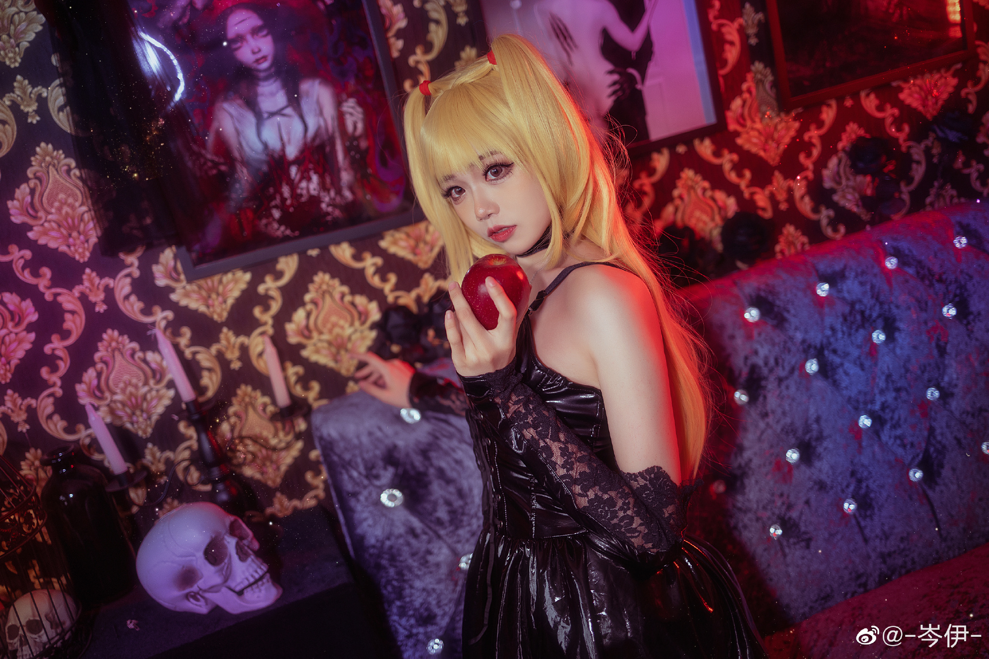 【COS】当做是角色性格的创作，求勿喷。 死亡笔记 弥海砂@-岑伊- COSPLAY-第7张