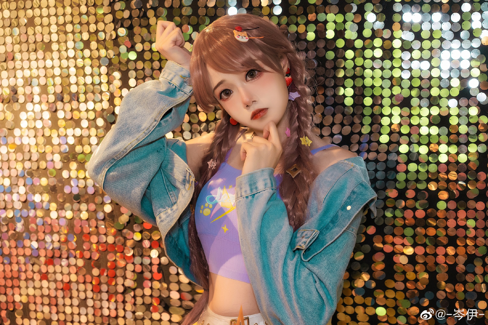 光与夜之恋 璨星芒/男友衬衫/白昼夜@-岑伊- COSPLAY-第2张