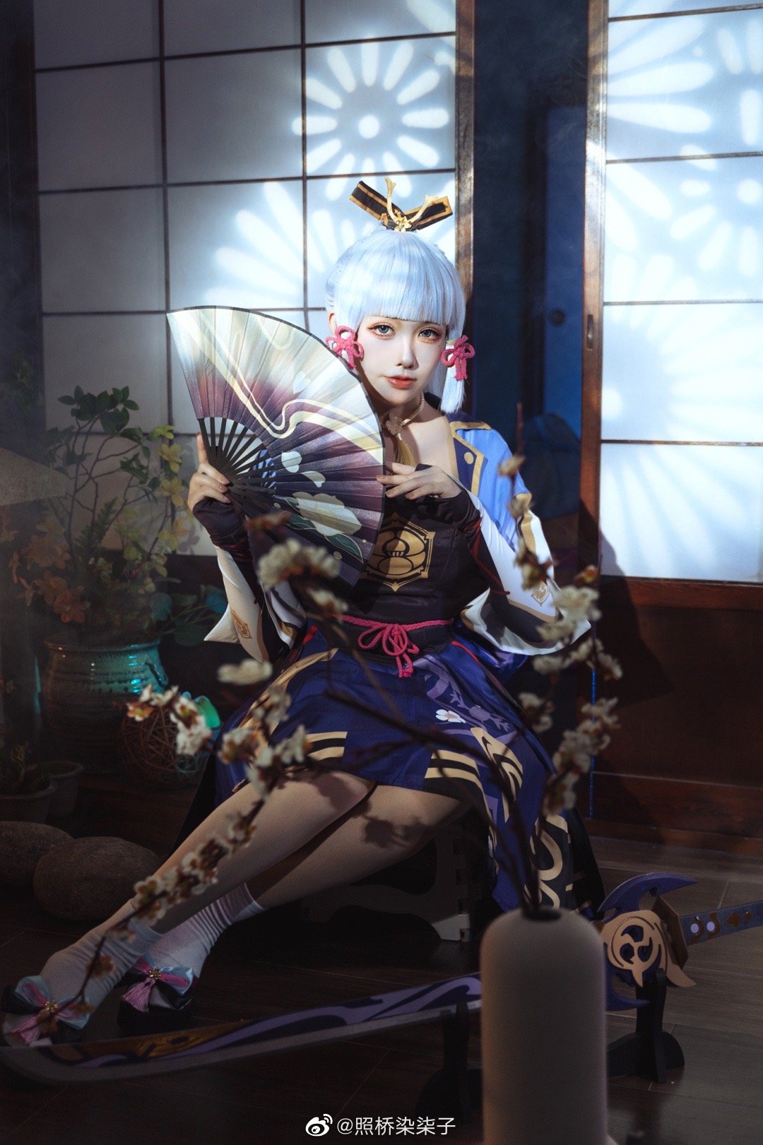 【COS】花开再艳，也终有一日须经受严冬的考验。 原神 流风眷堇庭@照桥染柒子 COSPLAY-第7张