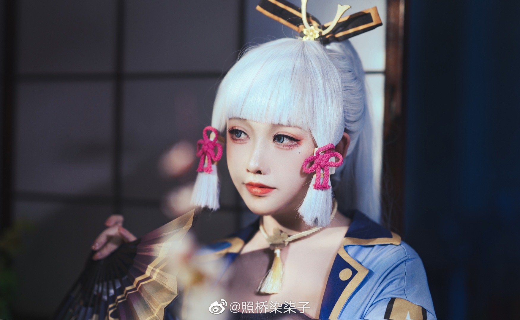 【COS】花开再艳，也终有一日须经受严冬的考验。 原神 流风眷堇庭@照桥染柒子 COSPLAY-第11张