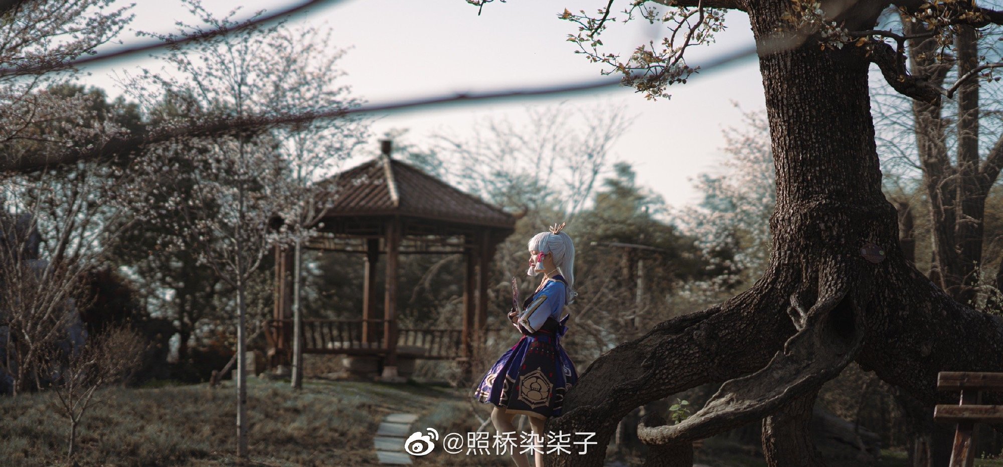【COS】花开再艳，也终有一日须经受严冬的考验。 原神 流风眷堇庭@照桥染柒子 COSPLAY-第17张