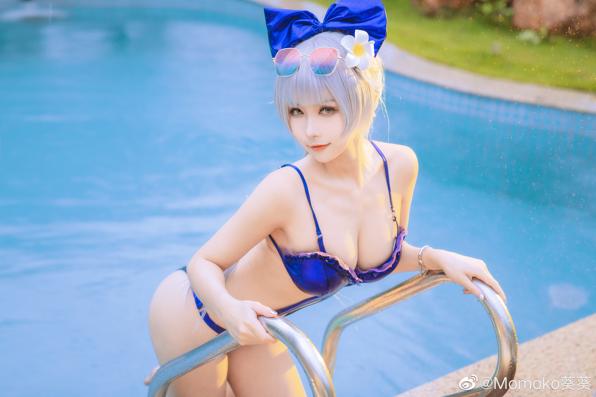 【COS】指挥官，你也过来晒一会太阳吧，很舒服的 碧蓝航线@Momoko葵葵 COSPLAY-第11张