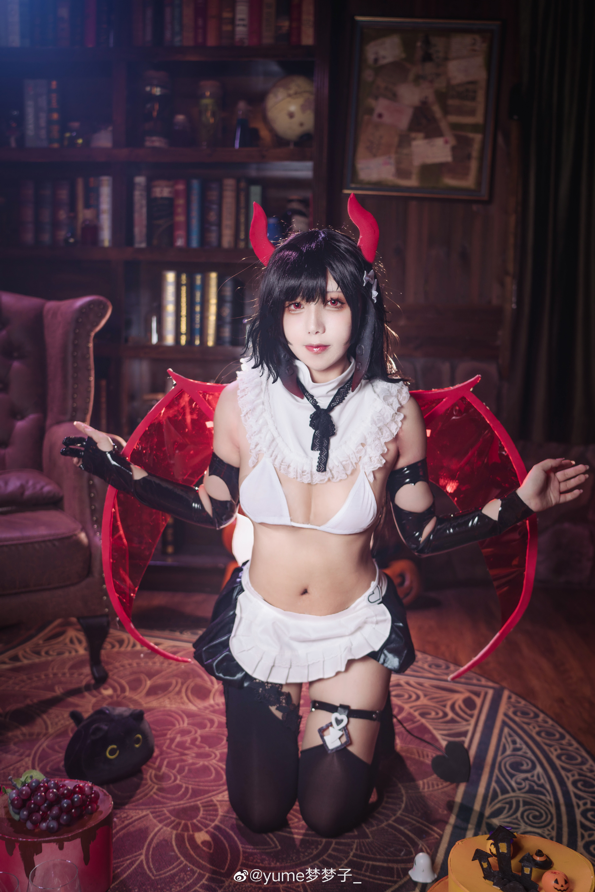 【COS】碧蓝航线cos 皇家财富号「 幽深美味」@yume梦梦子_ COSPLAY-第4张