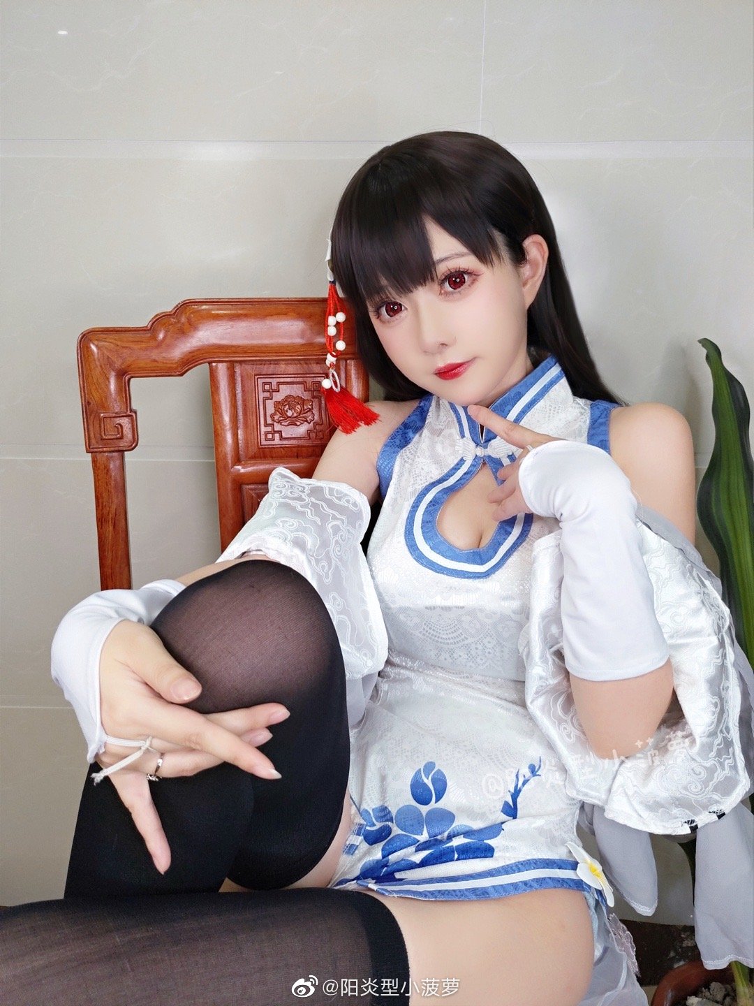 【COS】又见面了，指挥官。请不用担心，我会如约陪伴在您的身边。 碧蓝航线 逸仙@阳炎型小菠萝 COSPLAY-第4张