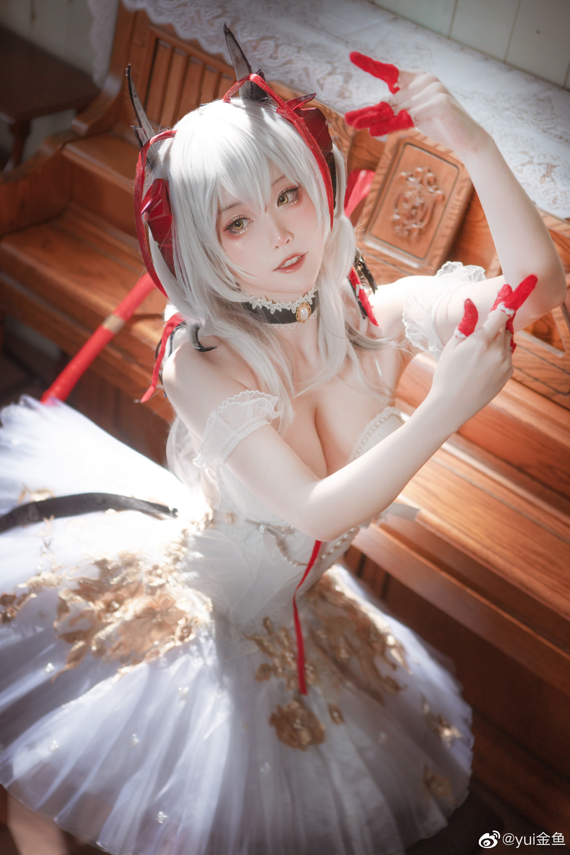 【COS正片】明日方舟 W 芭蕾@yui金鱼 COSPLAY-第14张