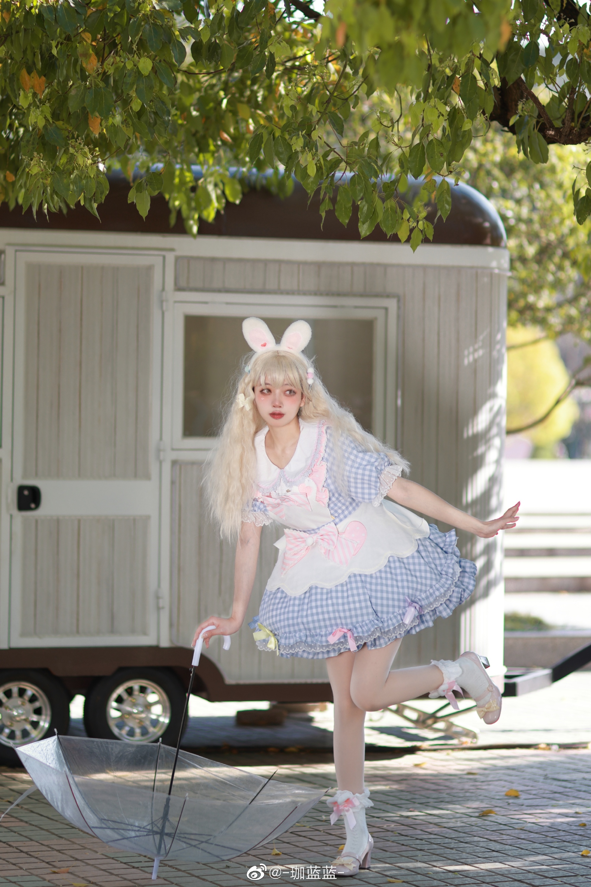 图片[1]-lolita装扮 ???甜点师???@-珈蓝蓝--米哈社