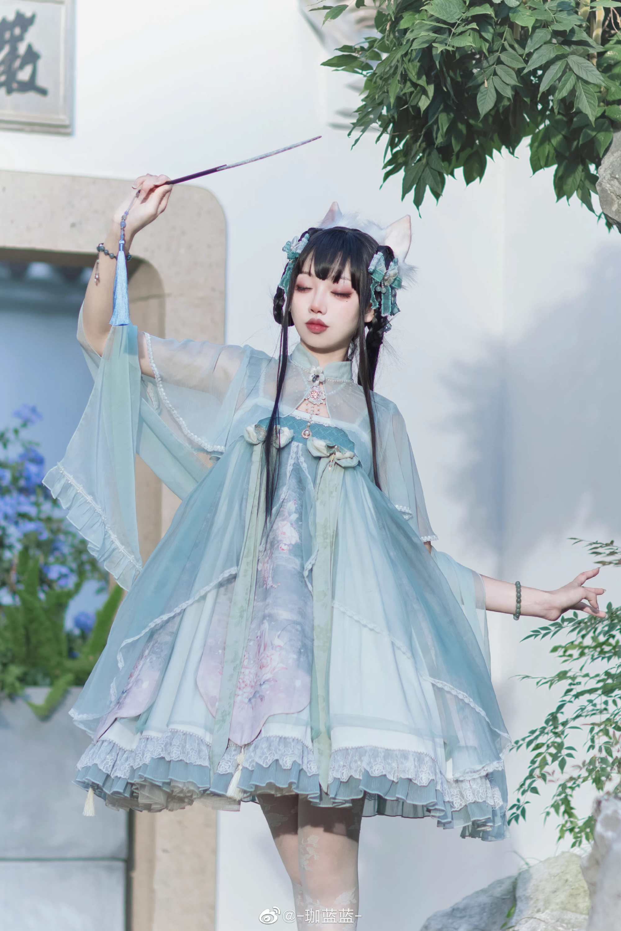 图片[3]-lolita装扮 江南可采莲～下一句是什么来着？@-珈蓝蓝--米哈社