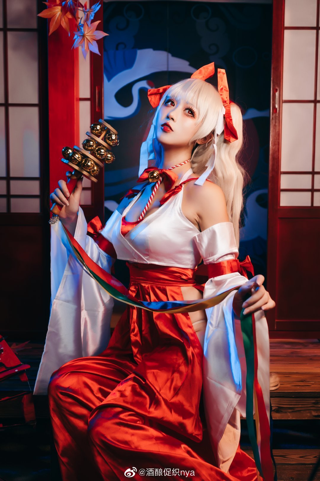 【cos正片】碧蓝航线 可畏巫女@酒酿促织nya COSPLAY-第4张