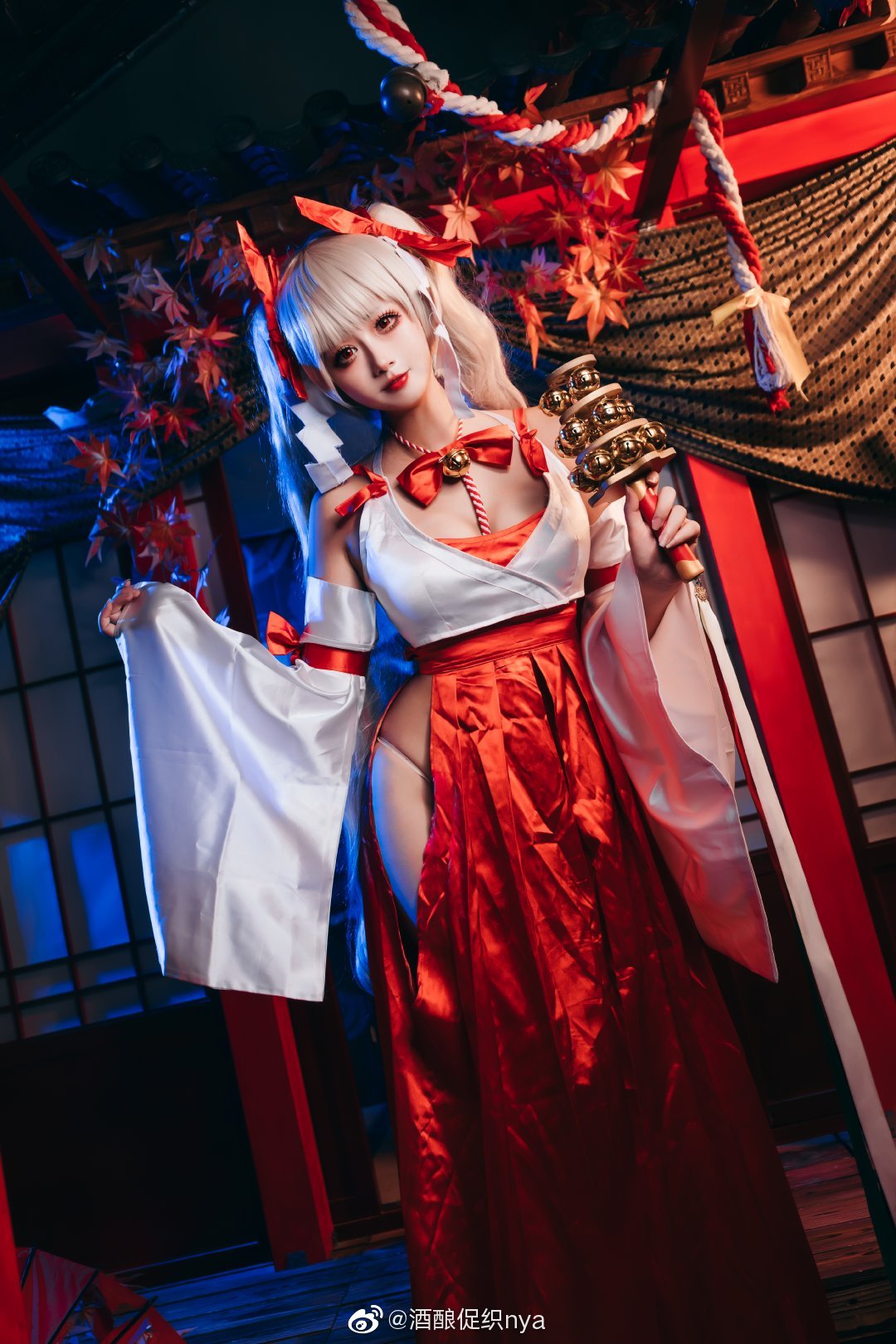 【cos正片】碧蓝航线 可畏巫女@酒酿促织nya COSPLAY-第6张