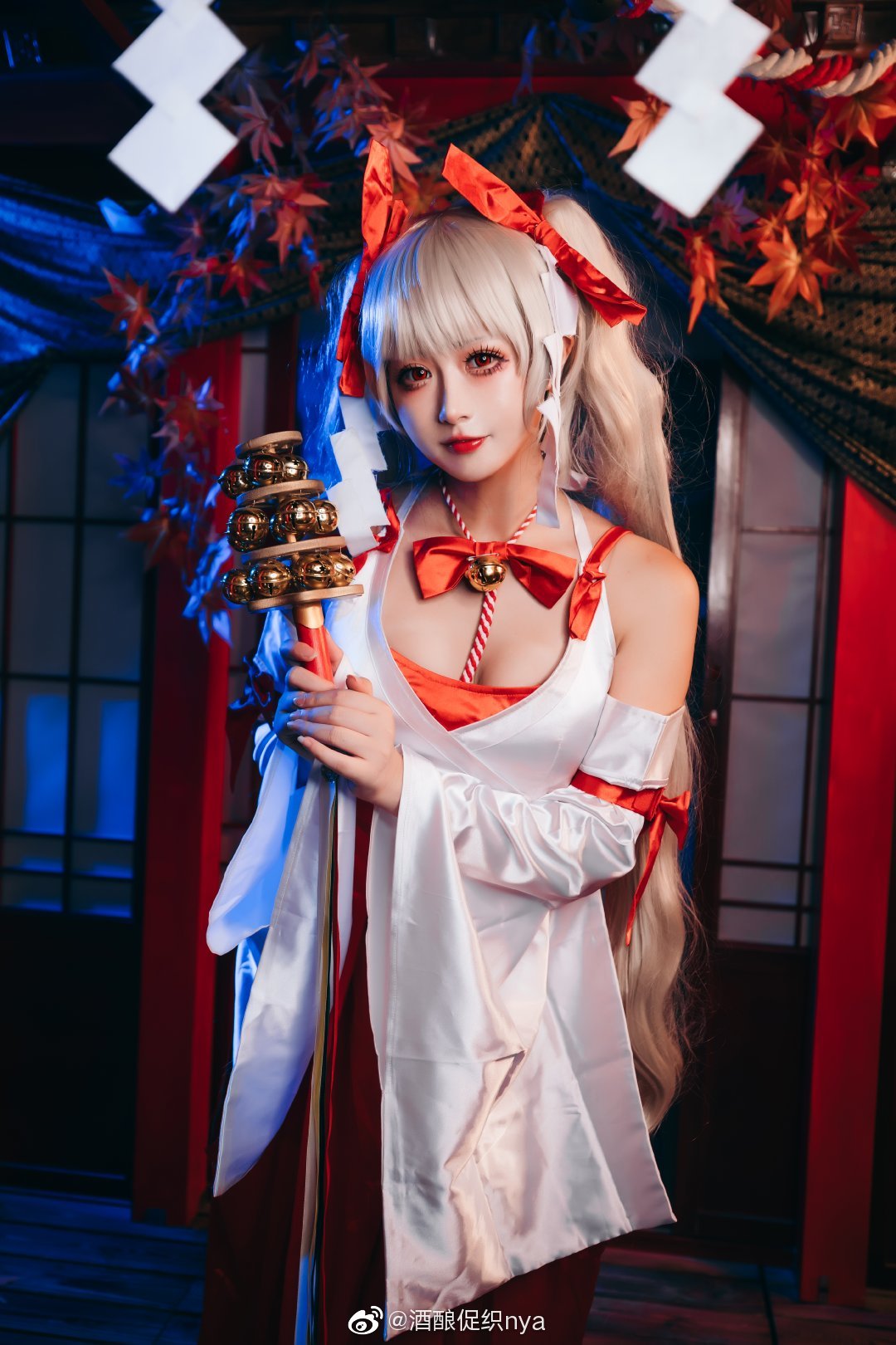 【cos正片】碧蓝航线 可畏巫女@酒酿促织nya COSPLAY-第7张