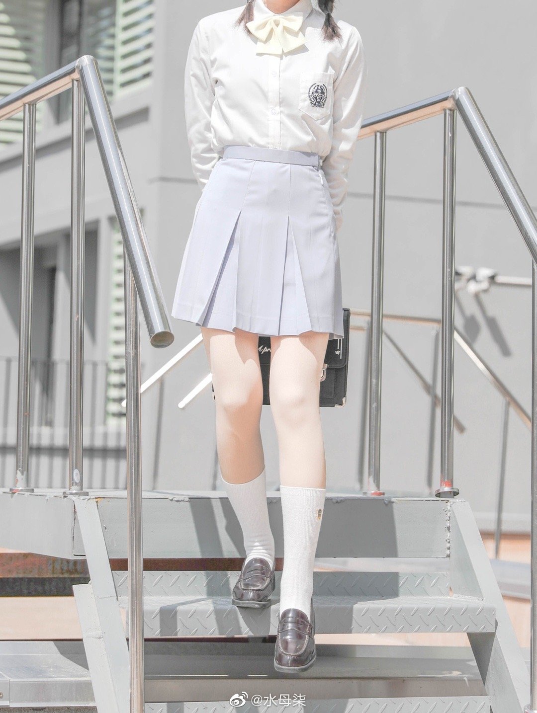 jk日常 少女写真@水母柒 JK-第7张