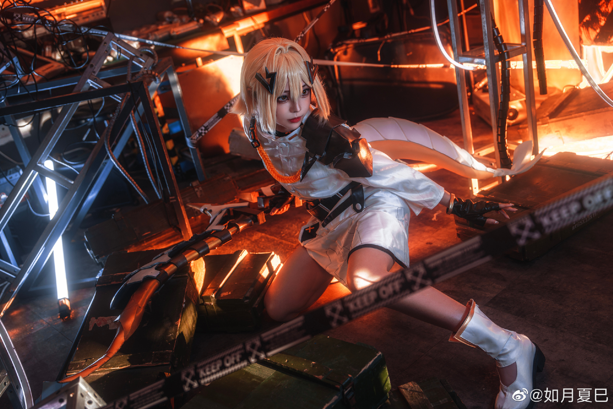 我不会再否定自己了。    迷途中我已经找到了自己的价值， 白夜极光 启光联邦 · Vice@如月夏巳 COSPLAY-第13张