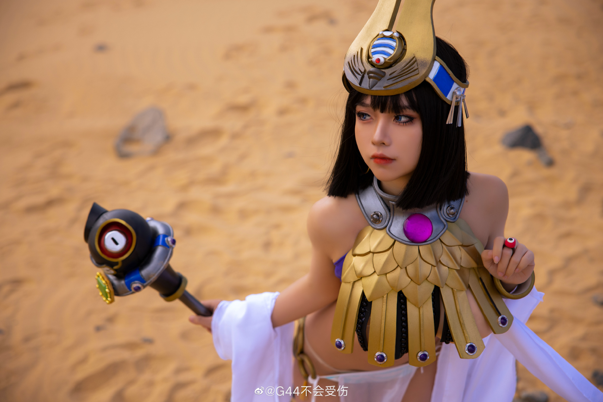 【COS】女皇之刃 古代王女 美纳斯@G44不会受伤 COSPLAY-第5张