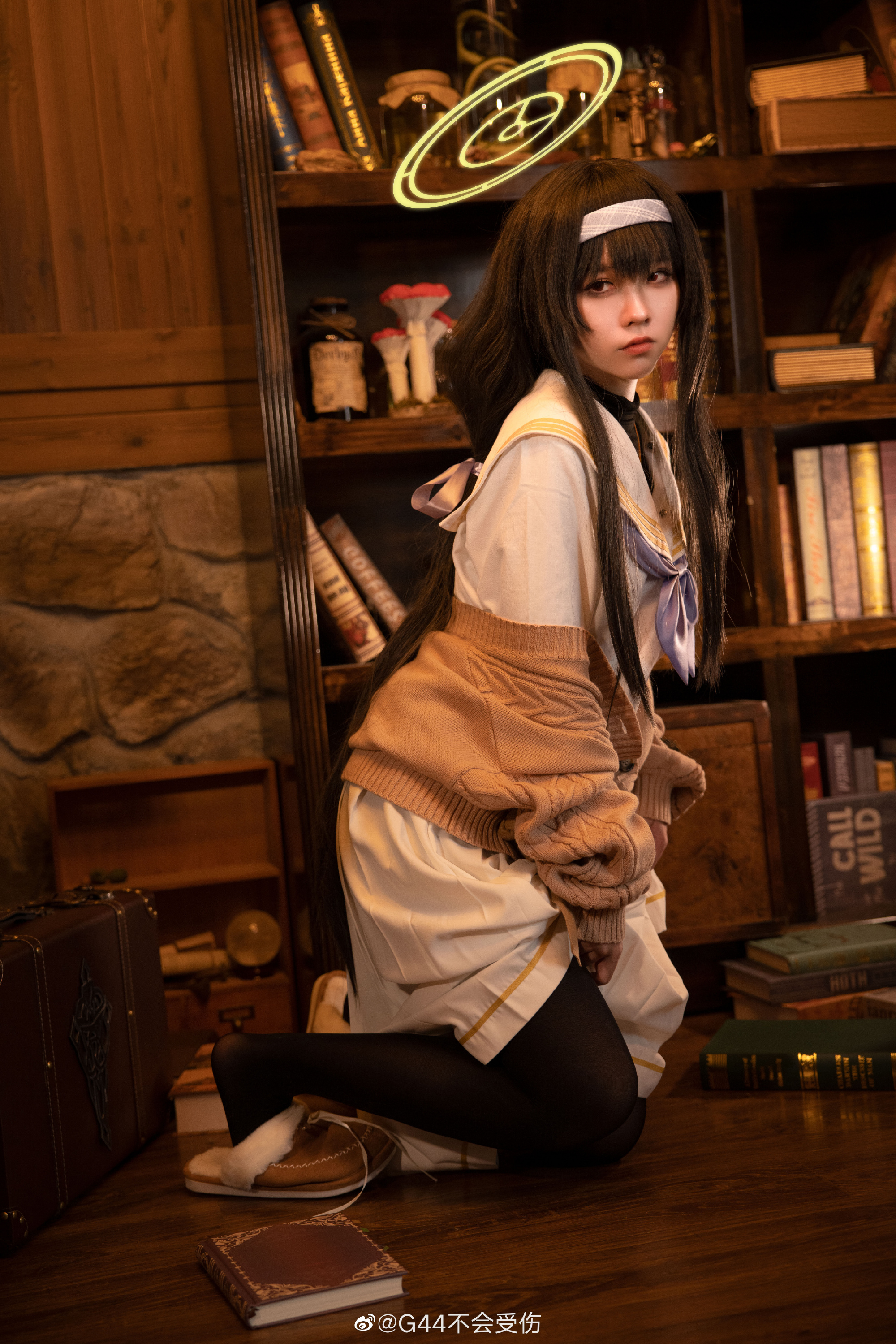 【COS】碧蓝档案 古关忧@G44不会受伤 COSPLAY-第5张