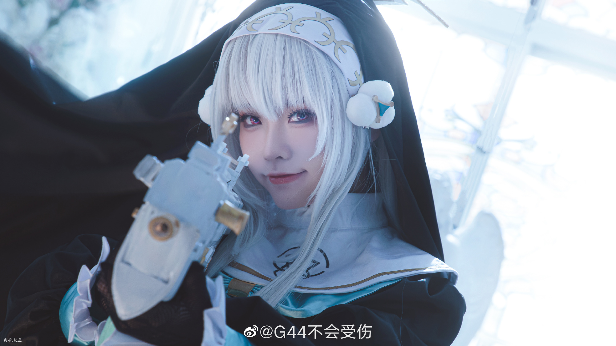 -请赐予我们恩惠吧- 蔚蓝档案 歌住樱子@G44不会受伤 COSPLAY-第6张