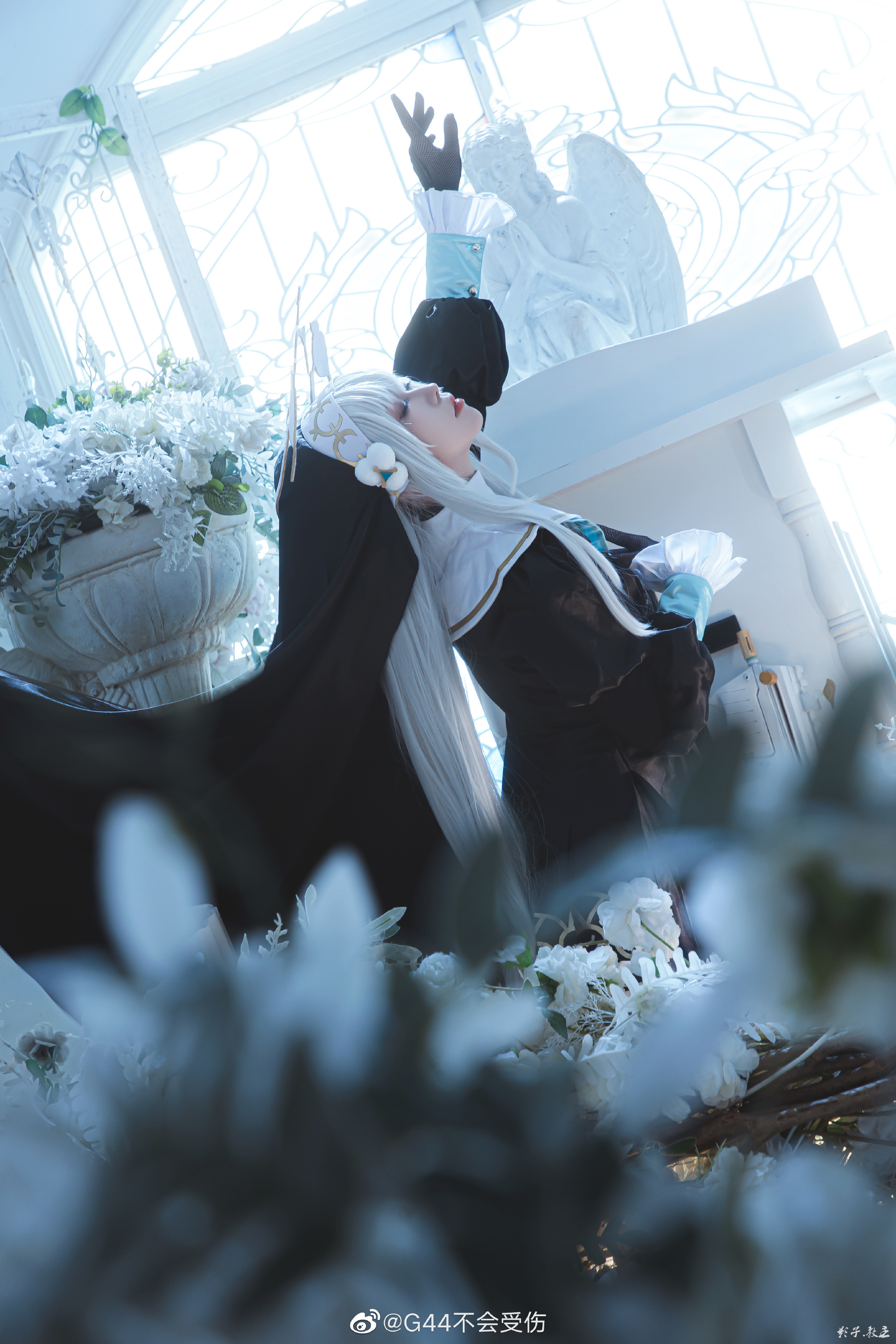 -请赐予我们恩惠吧- 蔚蓝档案 歌住樱子@G44不会受伤 COSPLAY-第8张