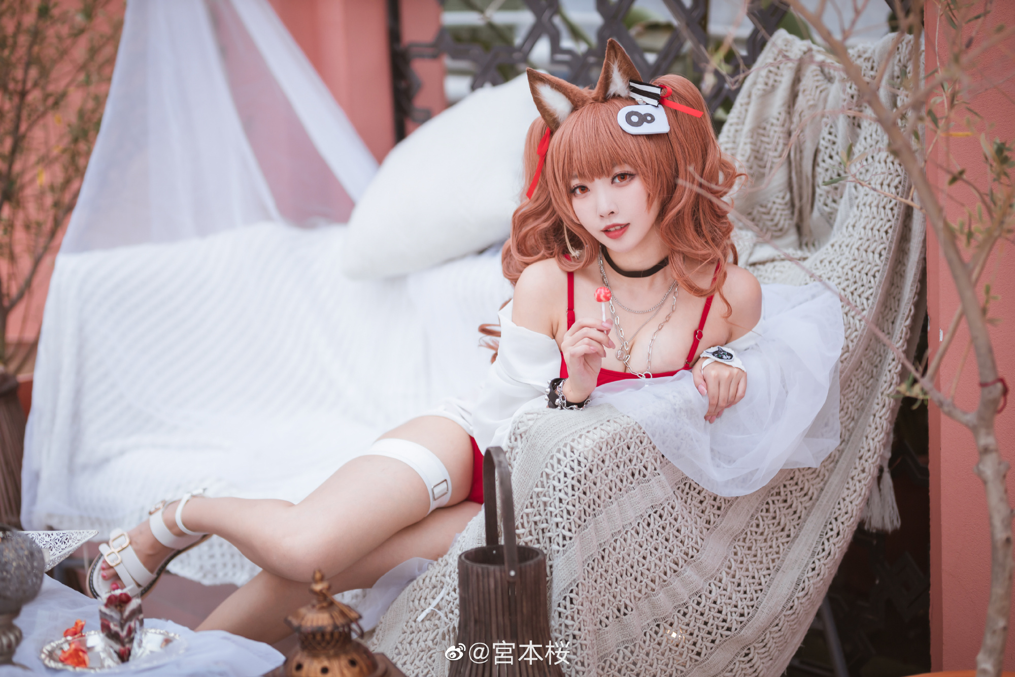 【COS】明日方舟 夏卉 FA017 - 安洁莉娜@宮本桜 COSPLAY-第1张