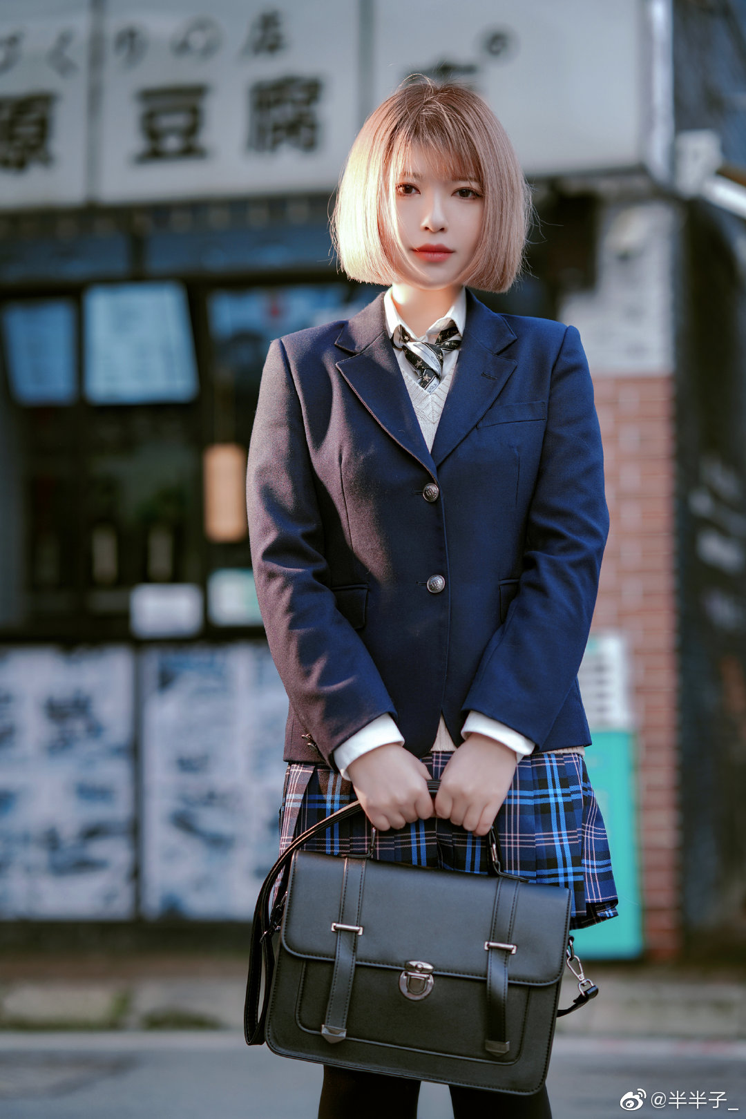 图片[5]-三坑少女 JK制服@半半子_-米哈社