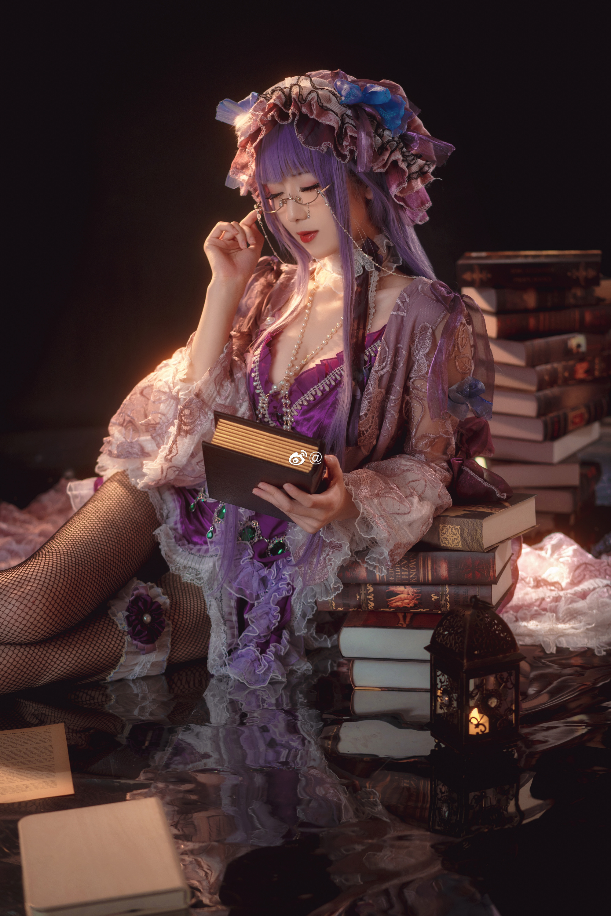 [COS]东方project 帕秋莉@弥音音ww COSPLAY-第6张