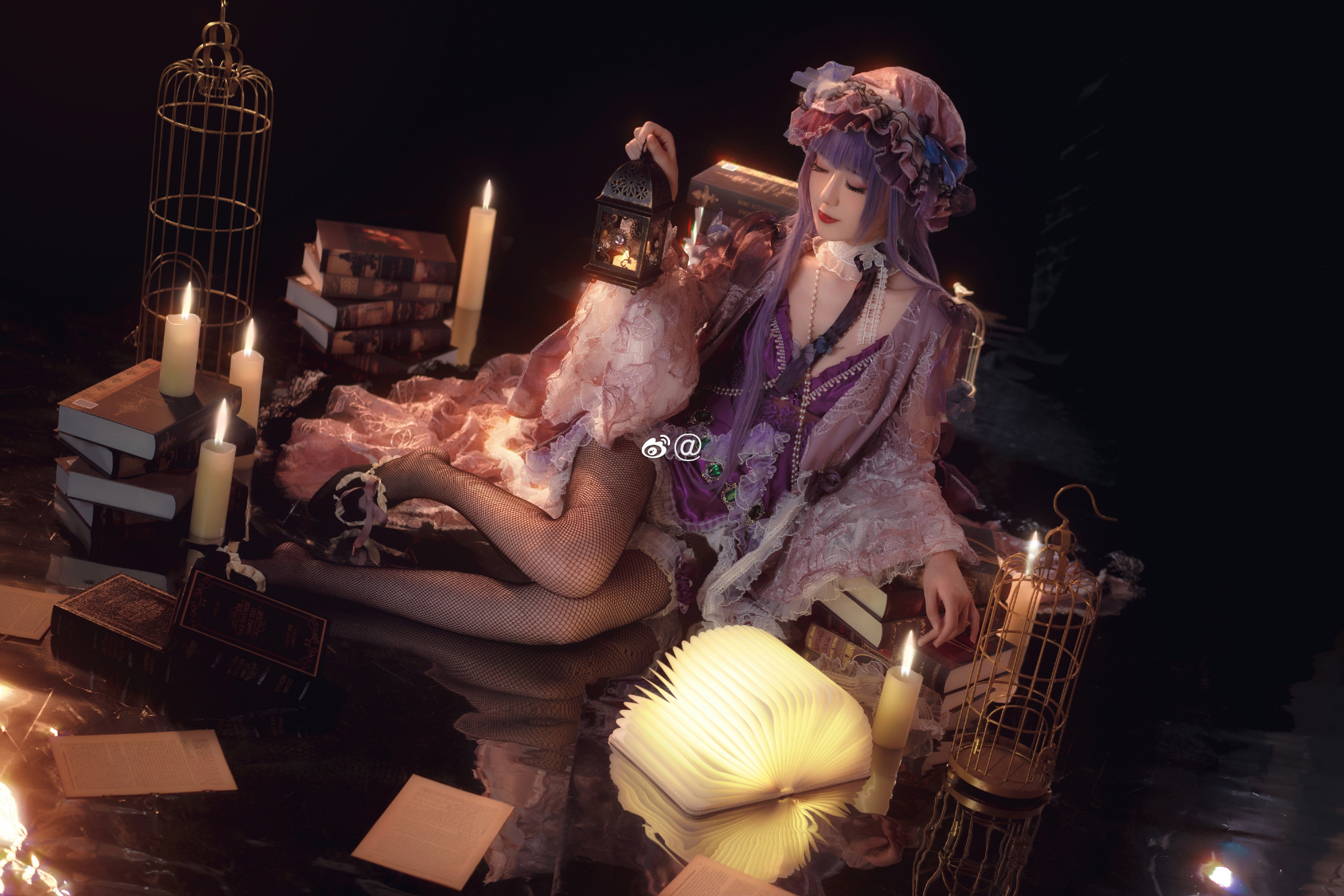 [COS]东方project 帕秋莉@弥音音ww COSPLAY-第11张