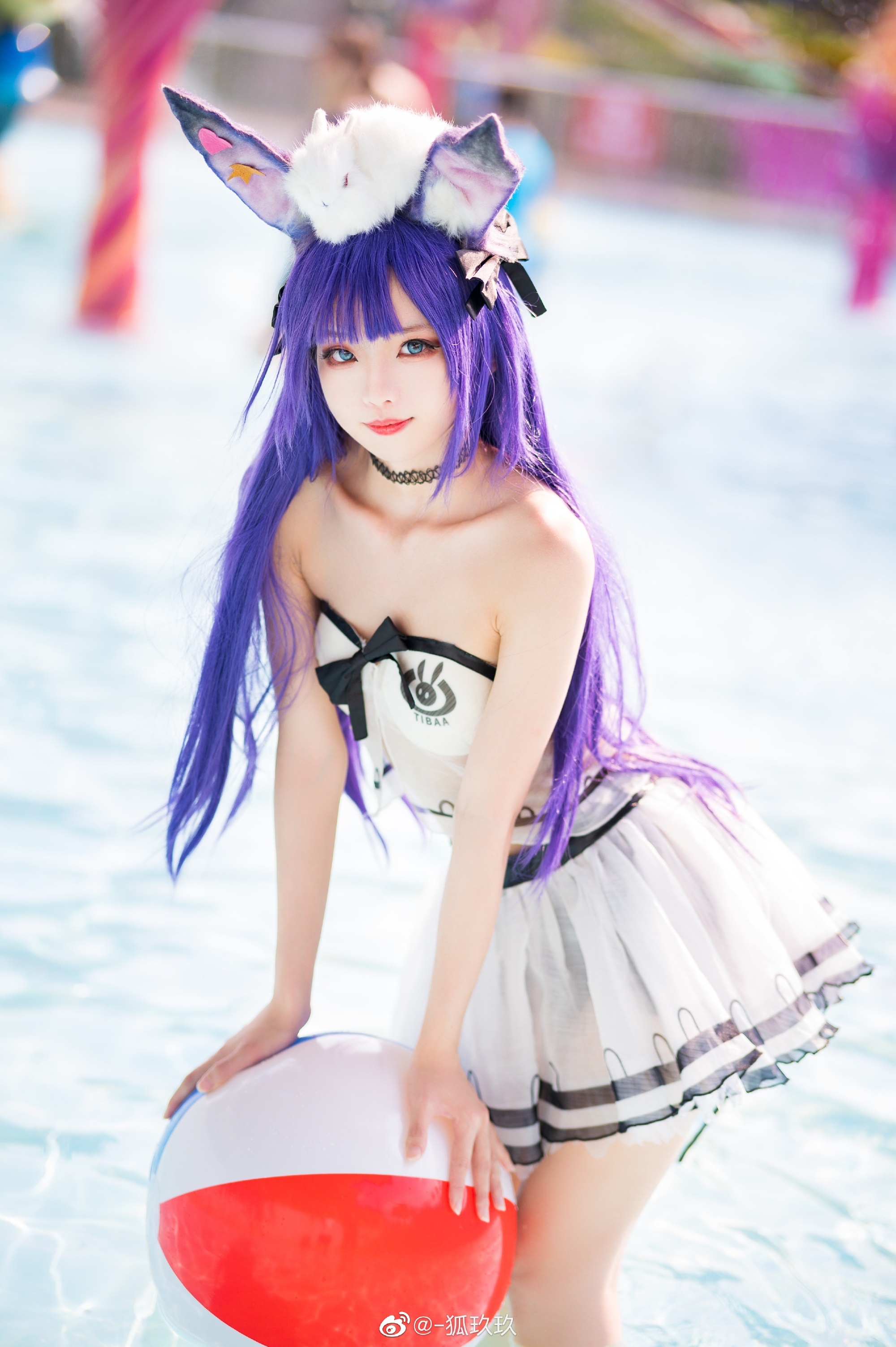 【COS】正面对决可不适合我啊～ 明日方舟 暗索@-狐玖玖 COSPLAY-第7张