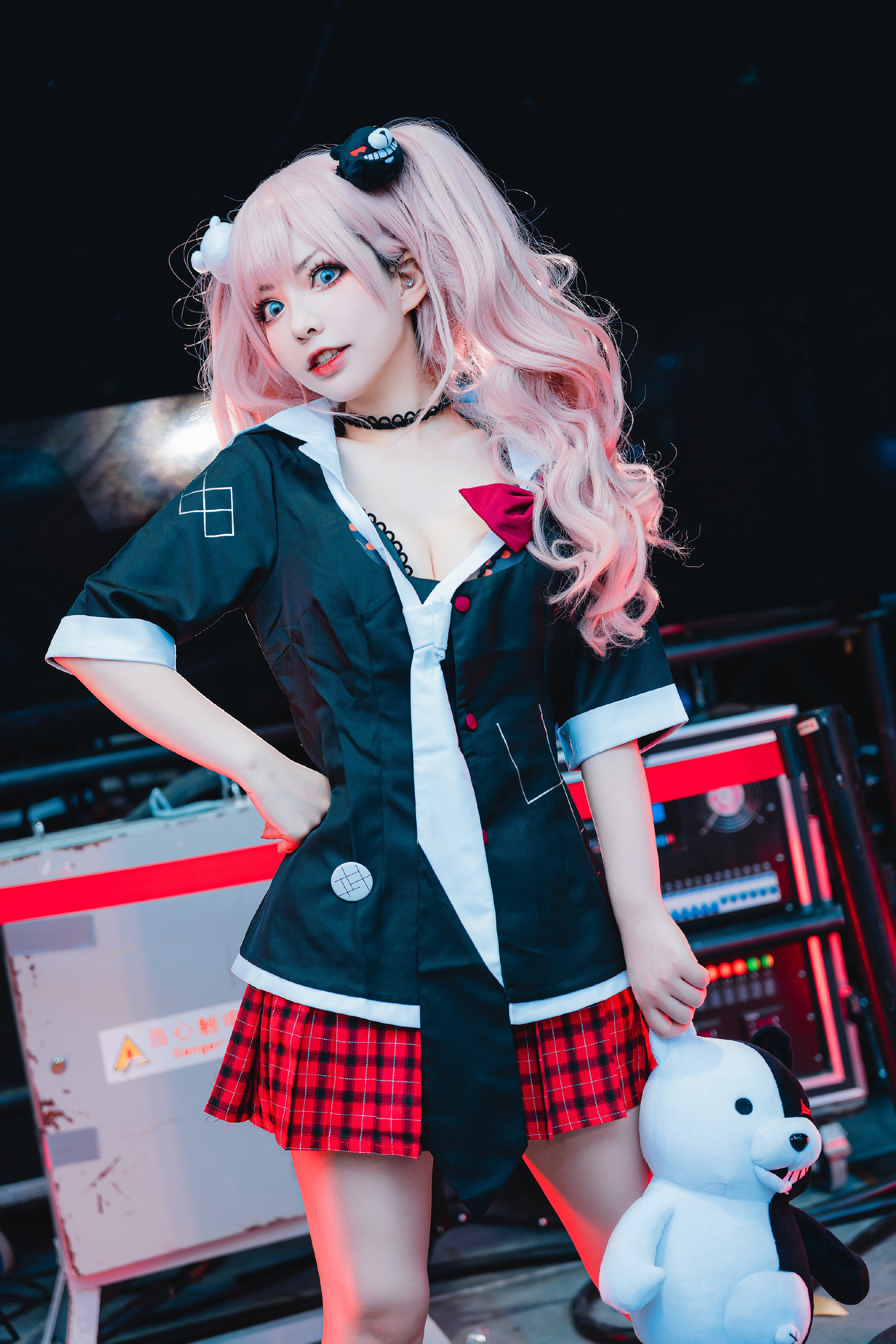 【COS】弹丸论破 江之岛盾子@六二二同学 COSPLAY-第1张