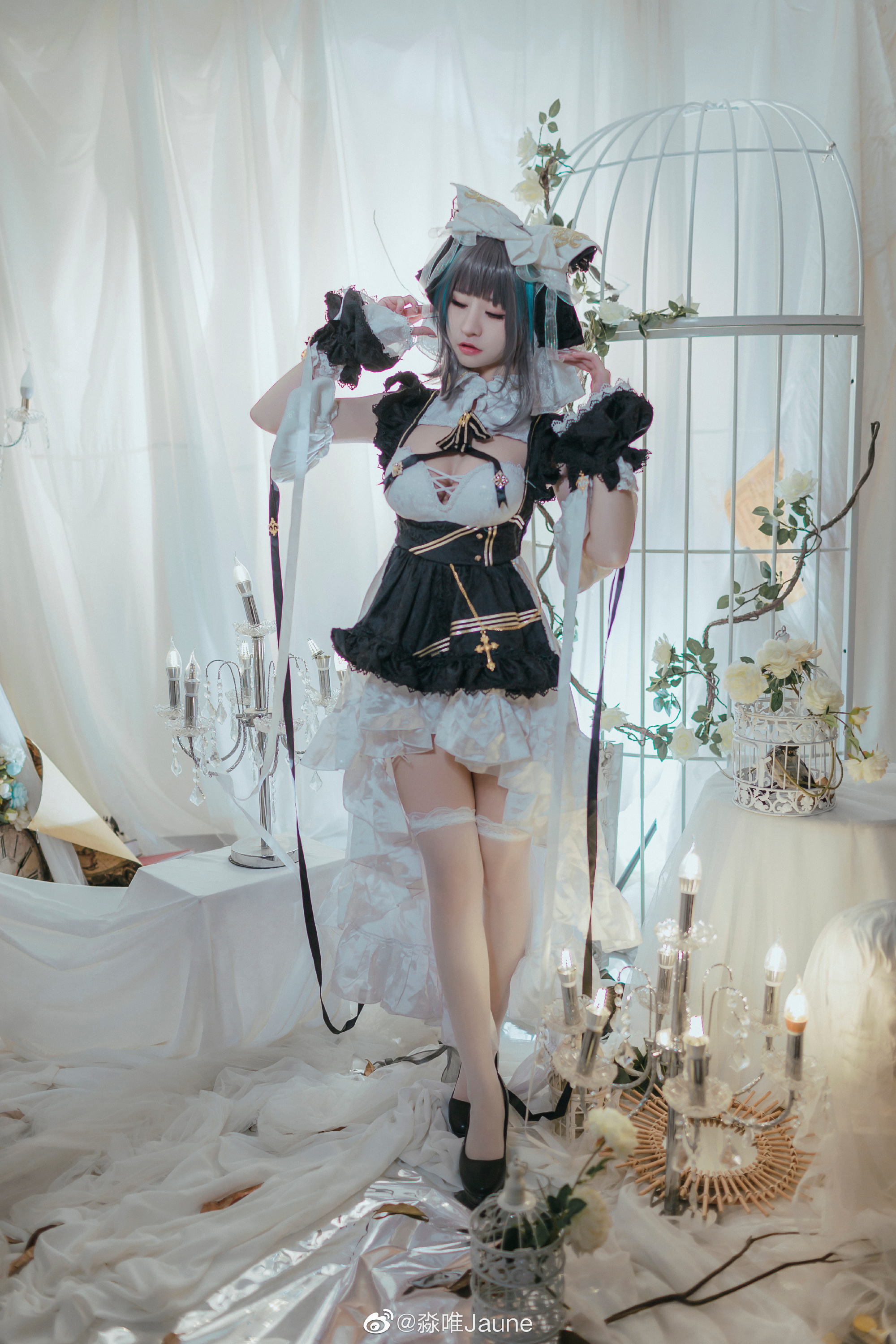 【COS】嗯哼？就是你唤醒我吧？ 碧蓝航线 柴郡cos@淼唯Jaune COSPLAY-第6张
