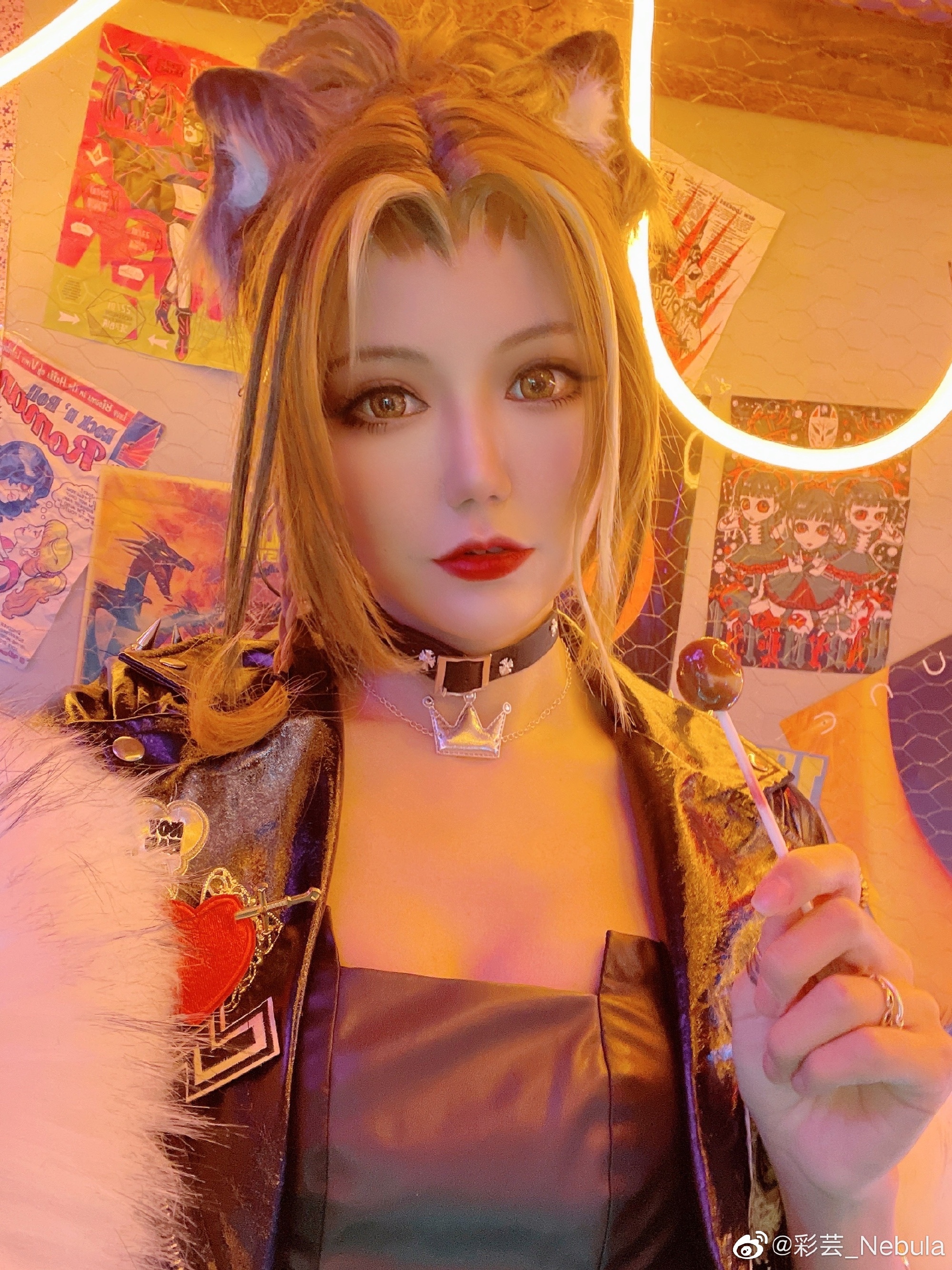 【COS】明日方舟 推进之王音律联觉cos@彩芸_Nebula COSPLAY-第6张