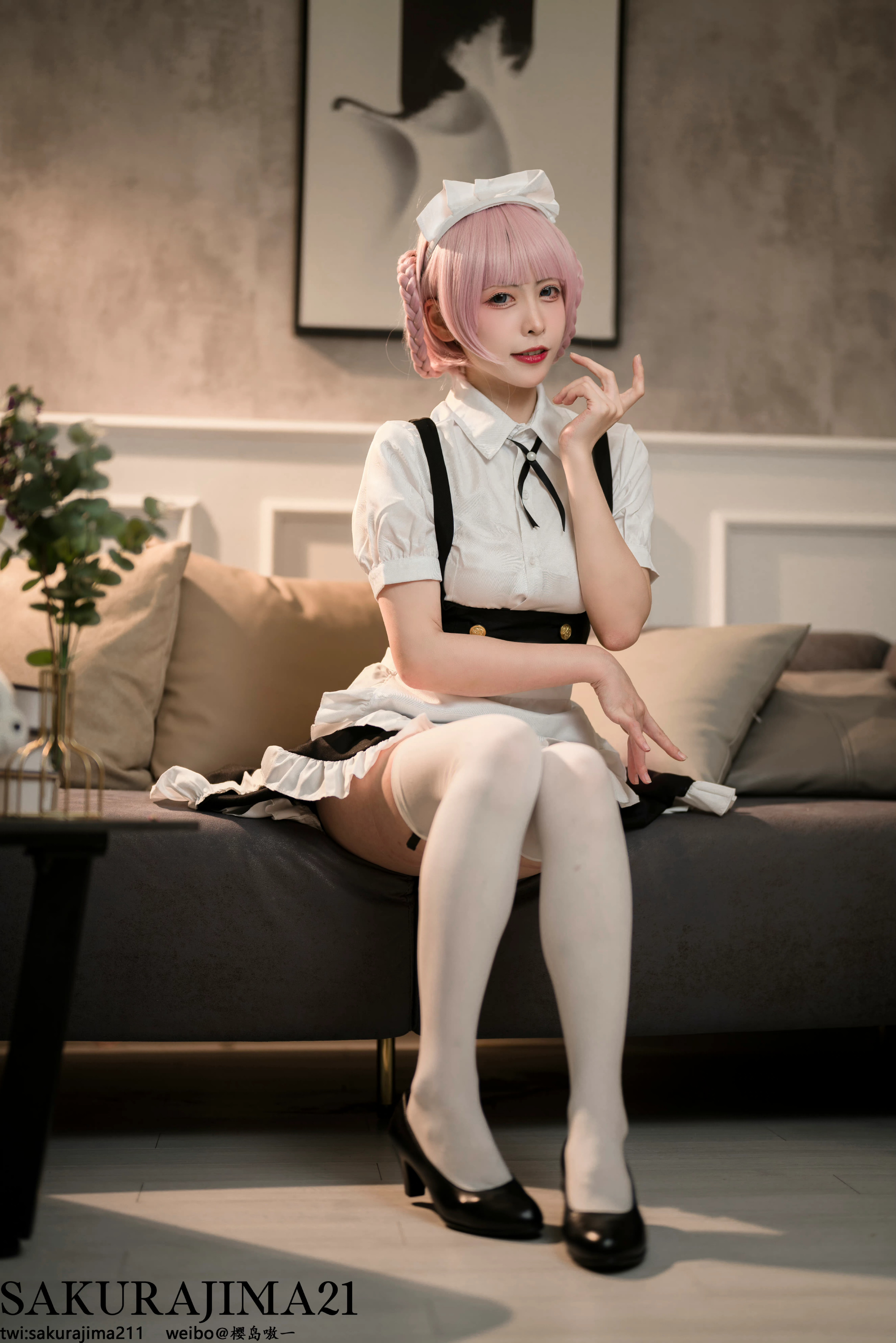 【COS】彻夜之歌 七草荠女仆 小荠@Sakurajima21- COSPLAY-第5张