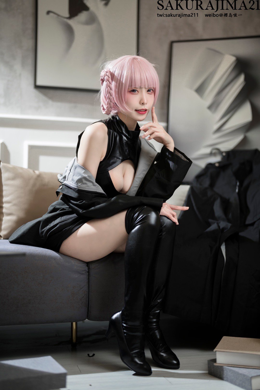 【COS】彻夜之歌 七草荠@樱岛嗷一 COSPLAY-第7张