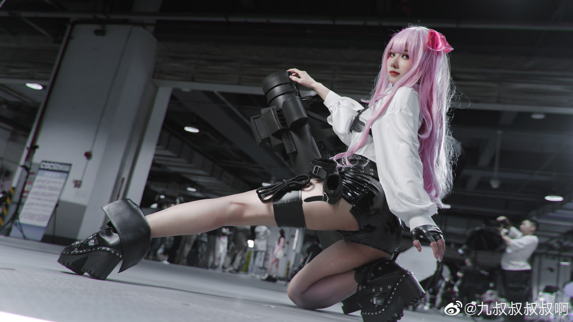 指挥官～喜欢尤妮么 nikke:胜利女神@九叔叔叔叔啊 COSPLAY-第7张