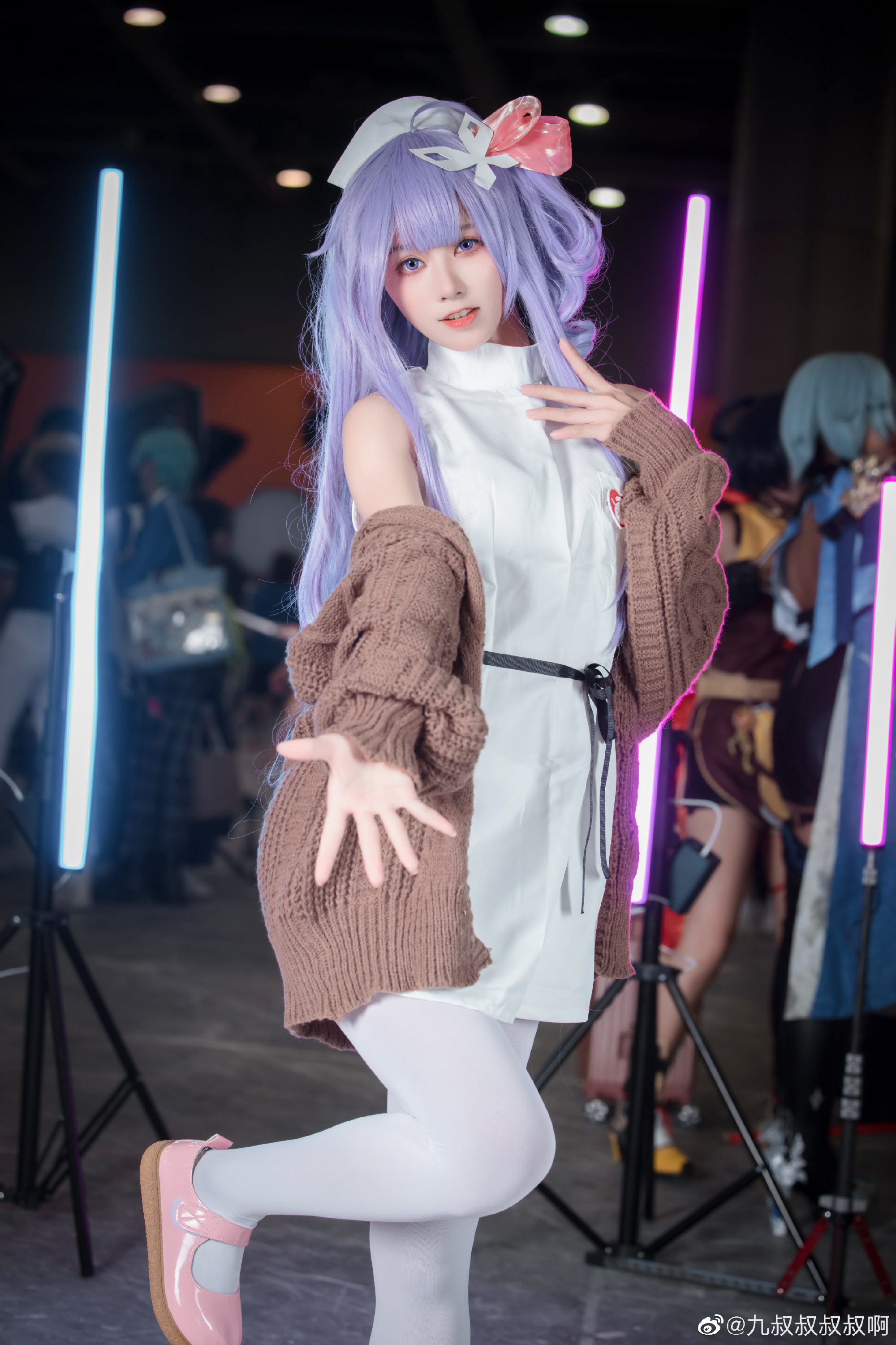 碧蓝航线 独角兽  ... 现在是负责护理的护士哦@九叔叔叔叔啊 COSPLAY-第4张